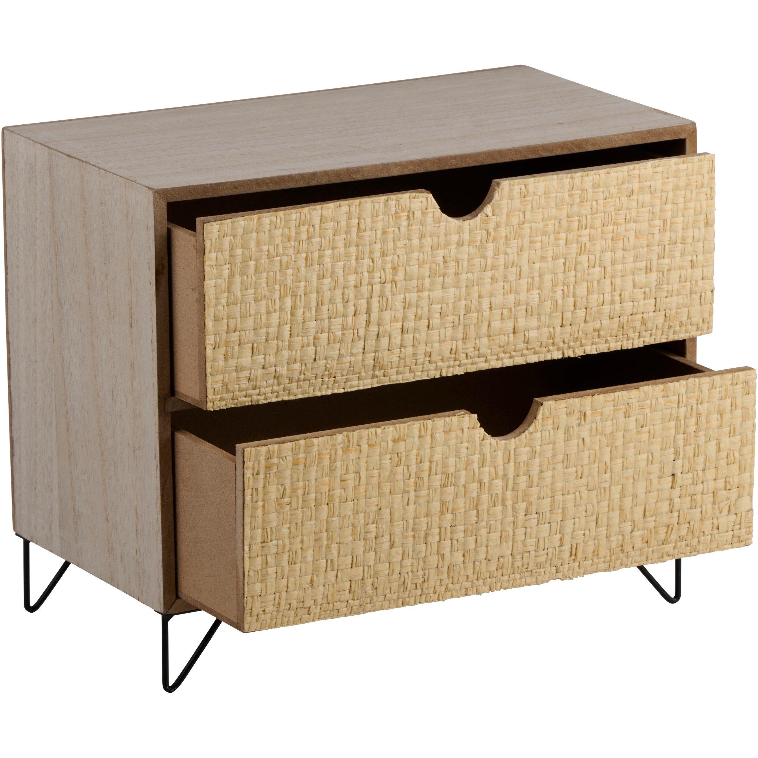 Brown - Arti Casa - Rattan Soft Home Storage - 3
