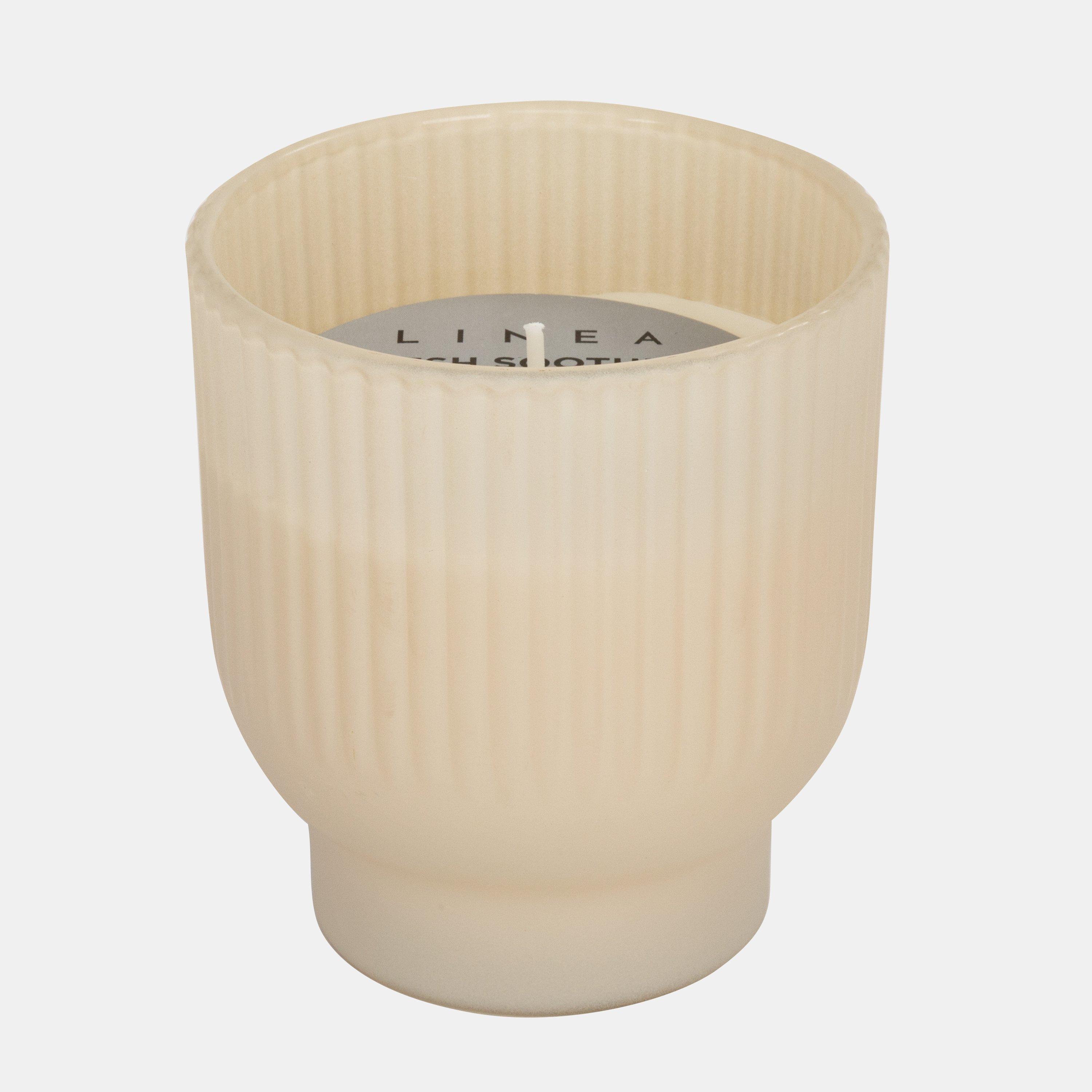 Beige - Linea - Glass Candle - 1