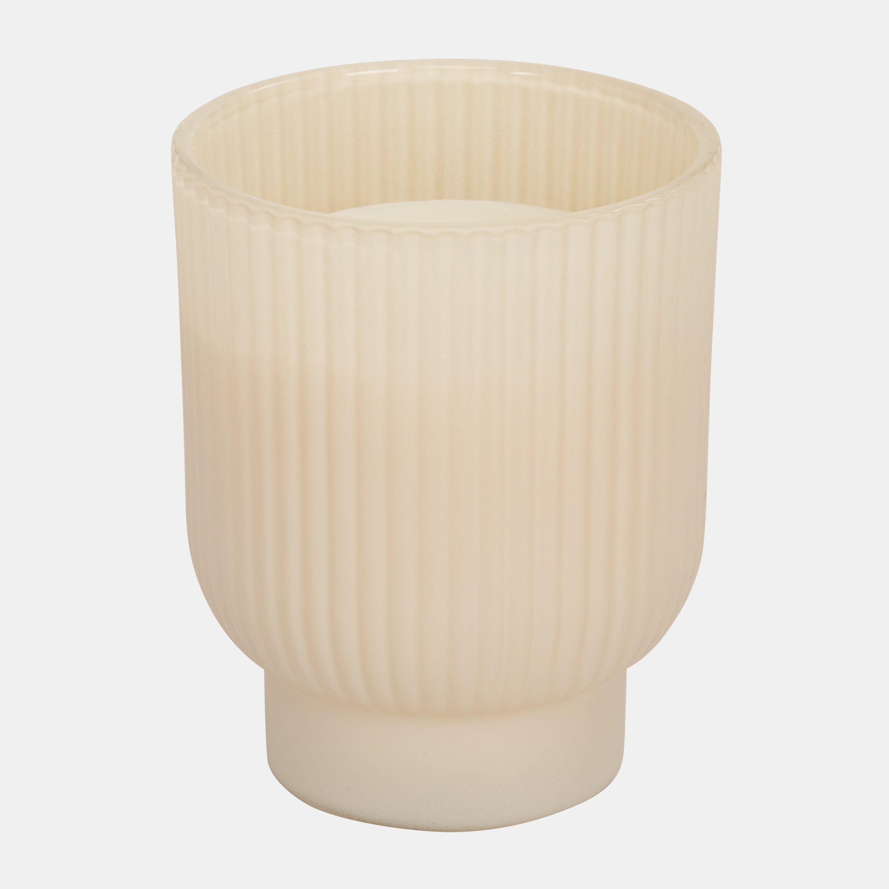Beige - Linea - Glass Candle - 2