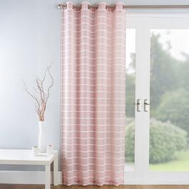 Tyrone Textiles Chenille Stripe Linen Look Panel