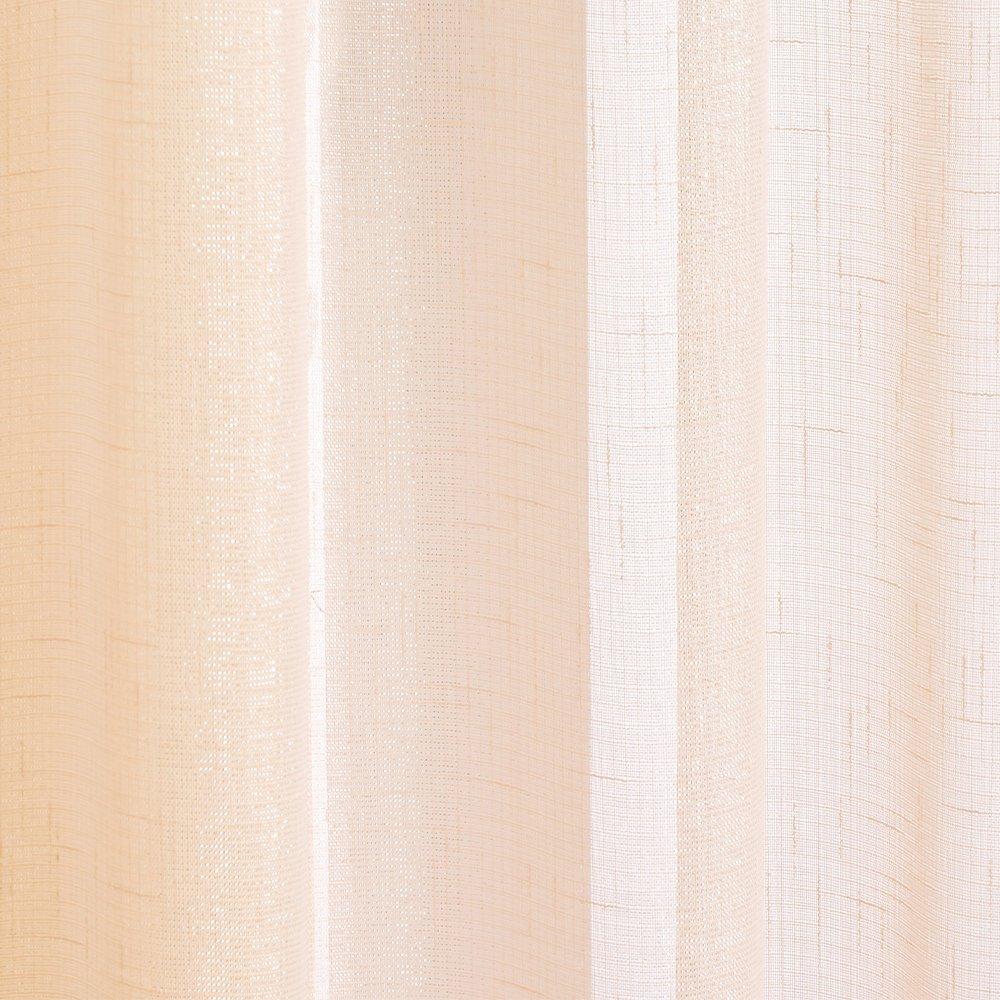 Cream - Tyrone Textiles - Casablanca Sheer Panel - 3