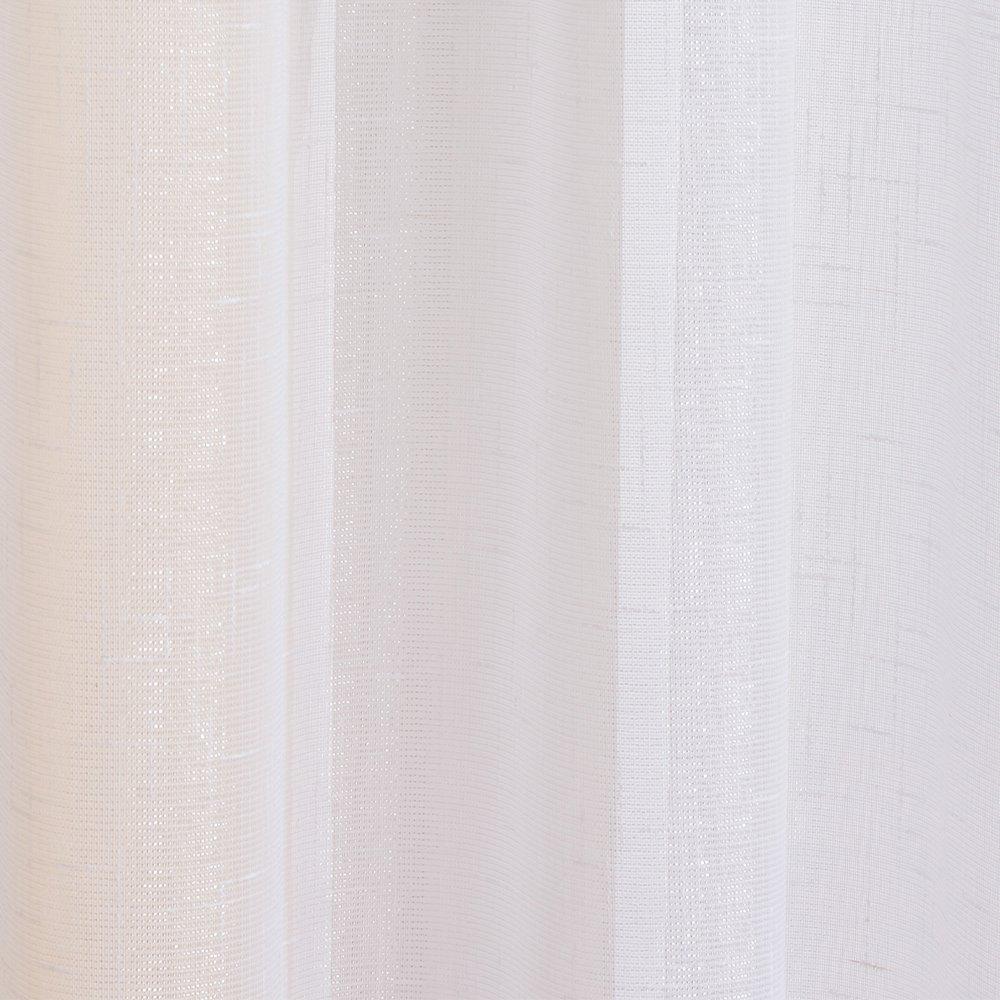White - Tyrone Textiles - Casablanca Sheer Panel - 3