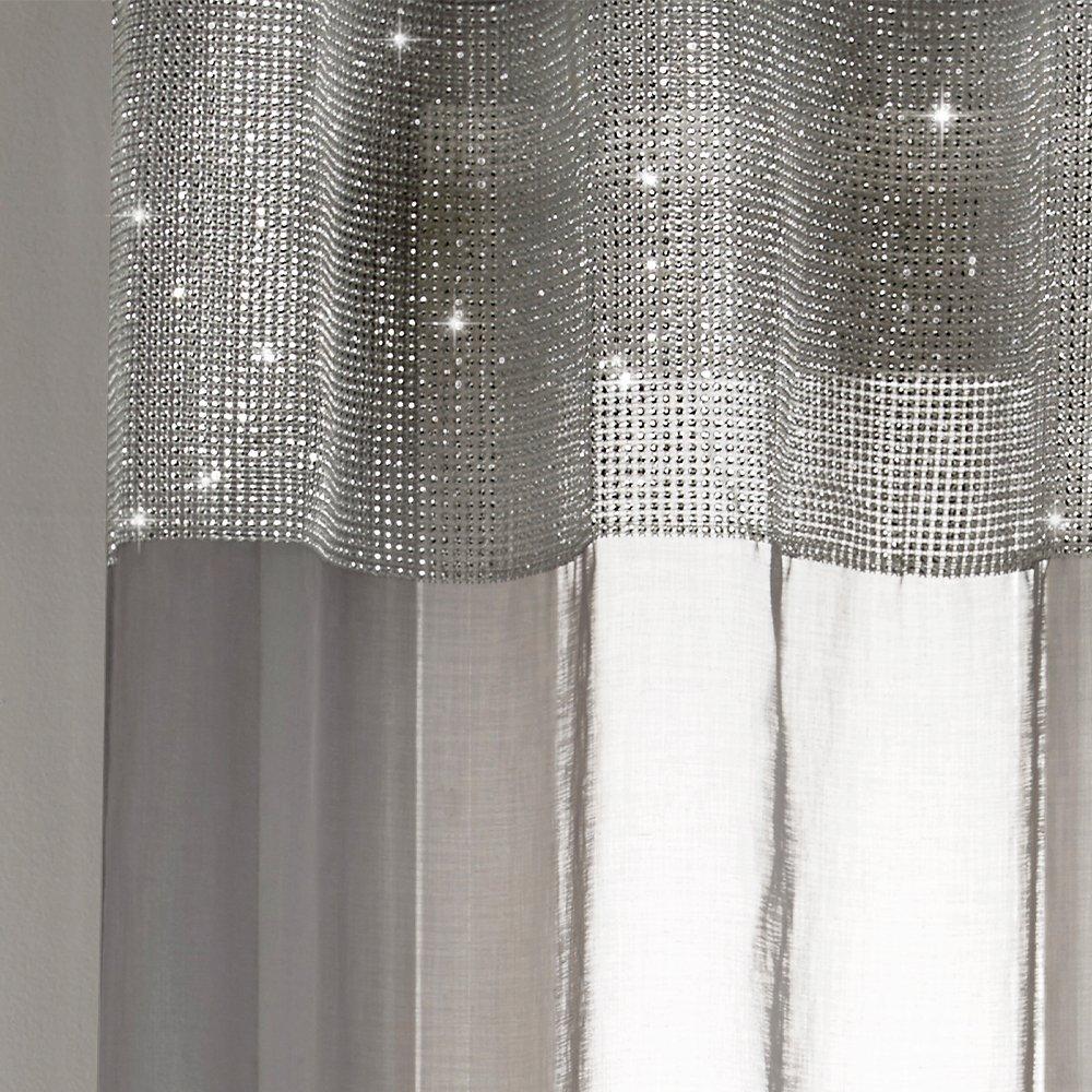 Tiffany PnlGry - Tyrone Textiles - Tiffany Voile Panel - 3