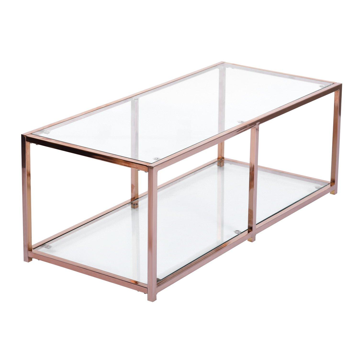 Gold - FurnitureR - Gold Coffee Table - 1