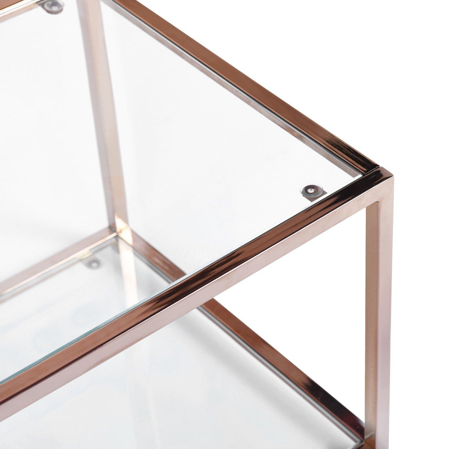 Gold - FurnitureR - Gold Coffee Table - 4