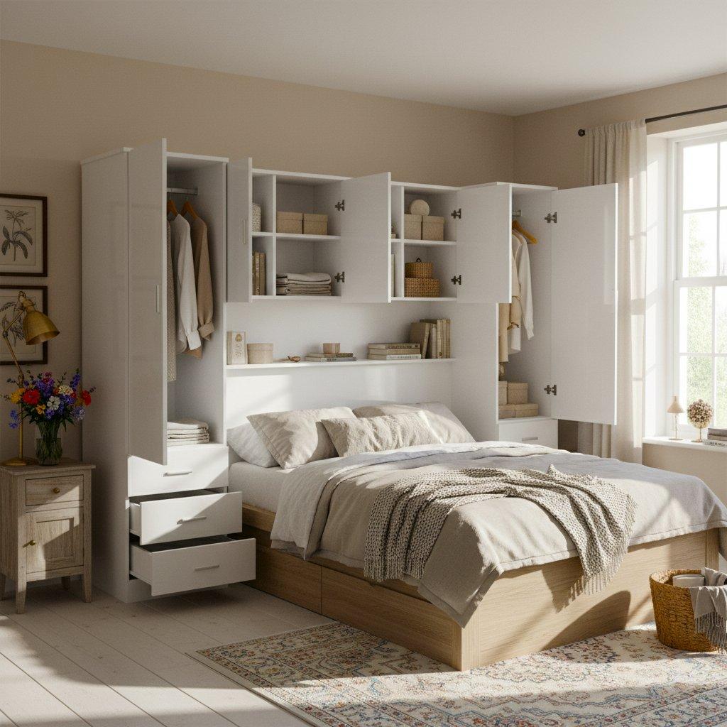 Bijela - Homelife - JW Carlton Overbed Storage - 2
