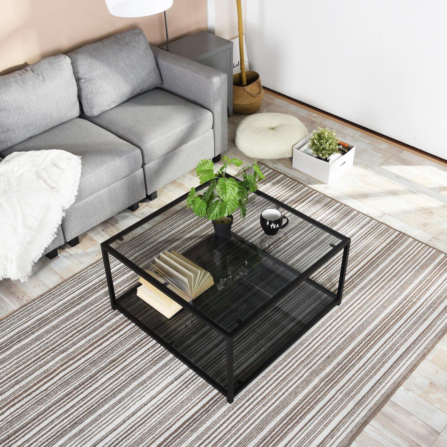 Smoky Grey - FurnitureR - Coffee Table - 6