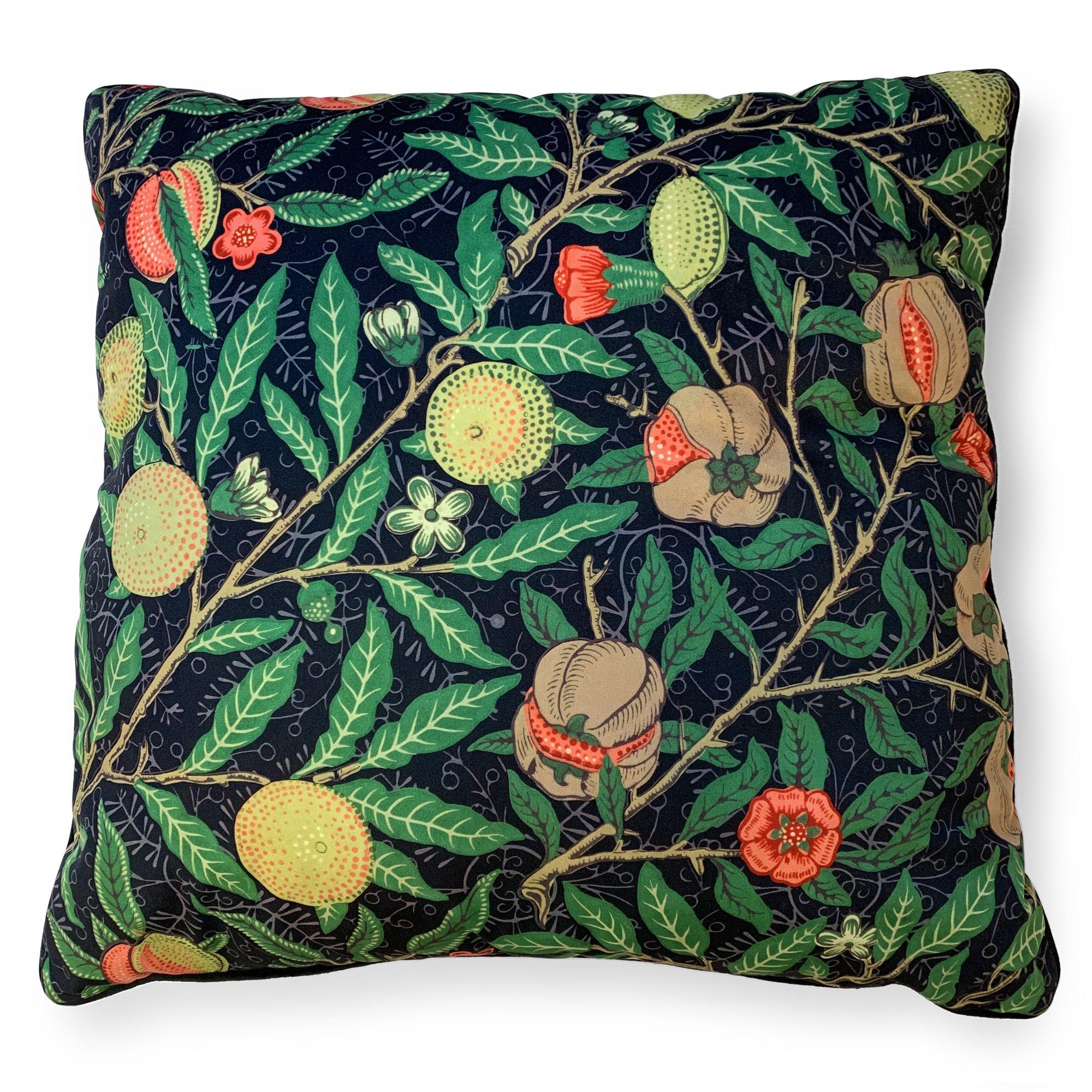 The Art Group  William Morris Cushion - Pomegranate