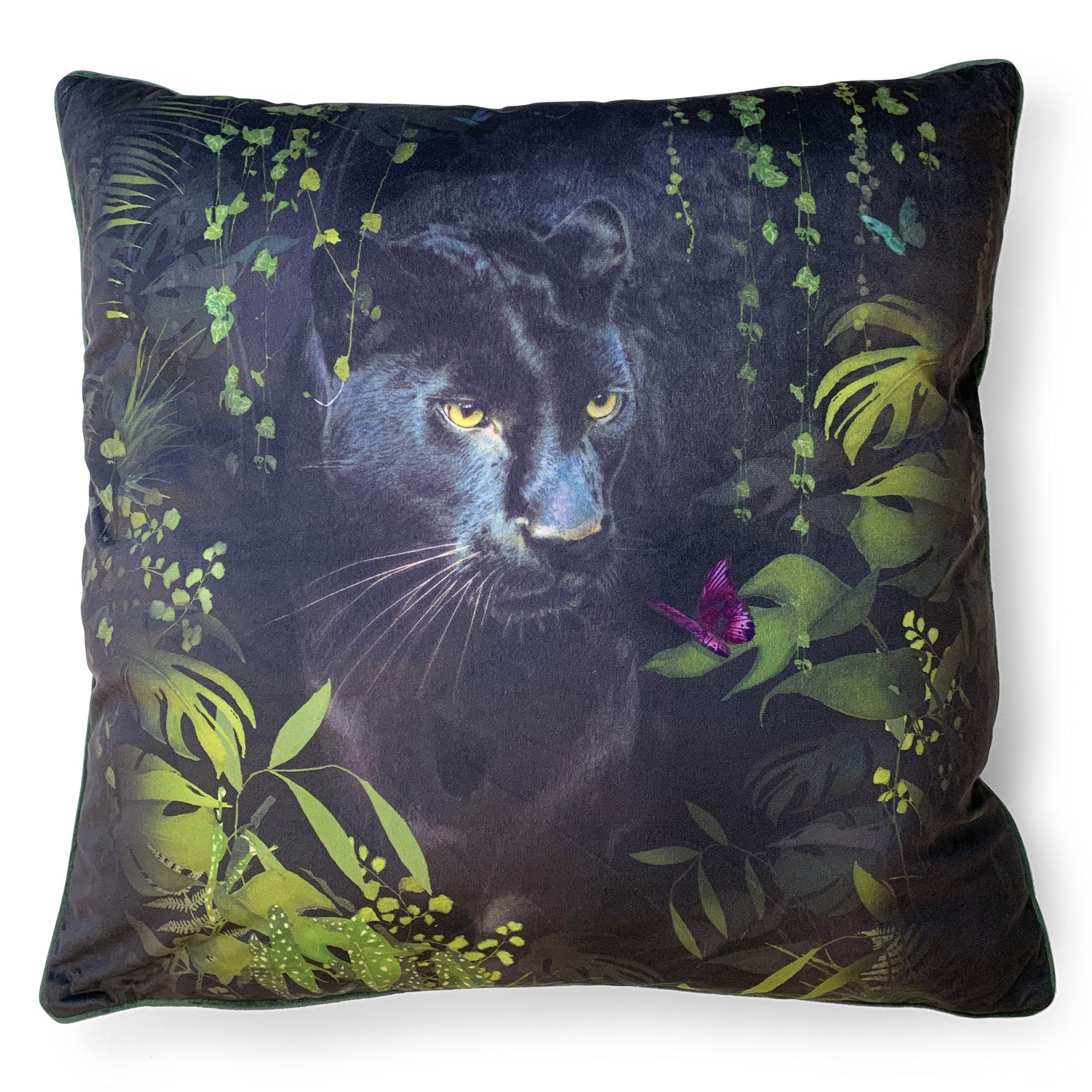 The Art Group  Summer Thornton Cushion - Panther