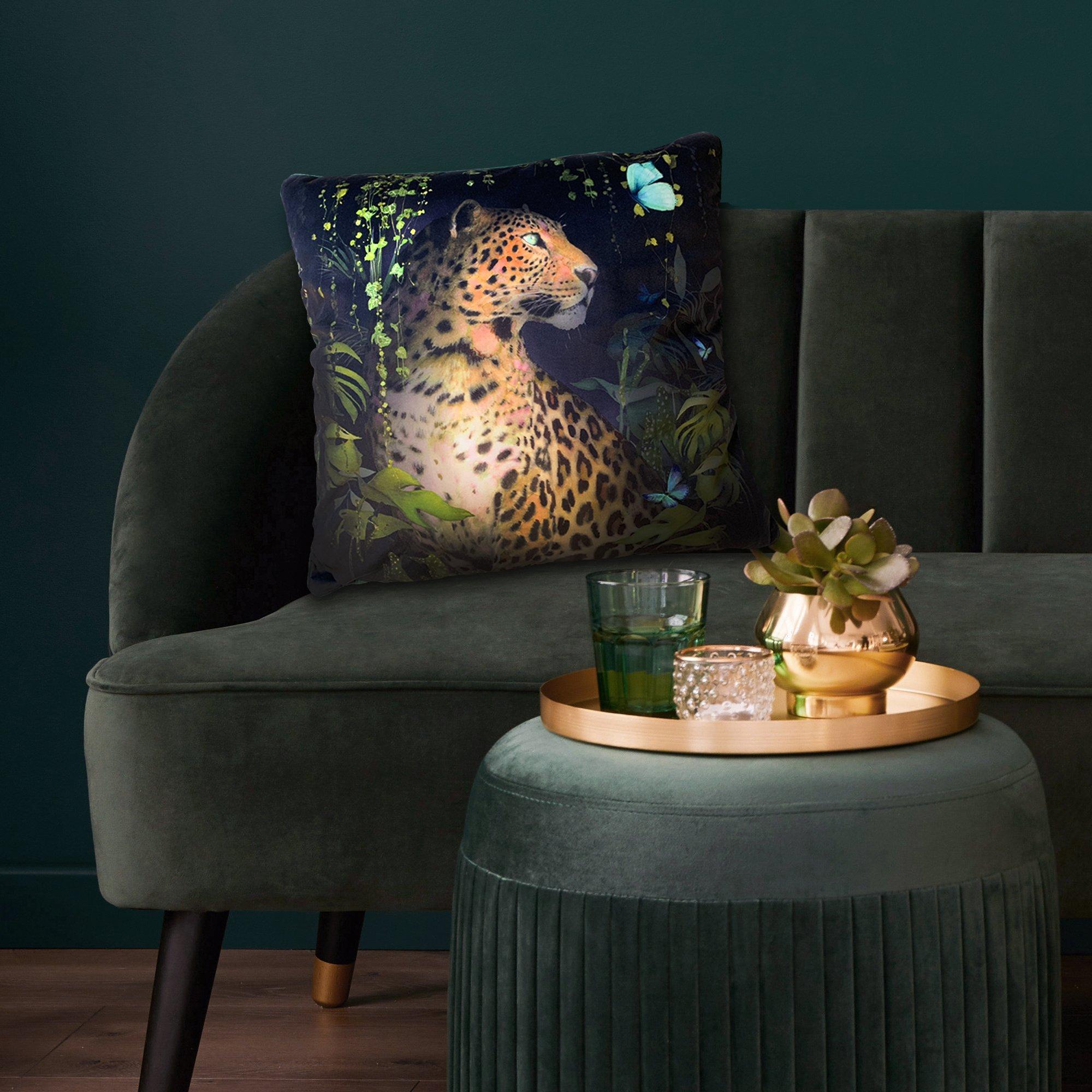 Leopard - The Art Group - Adults Summer Thornton Cushion - 2