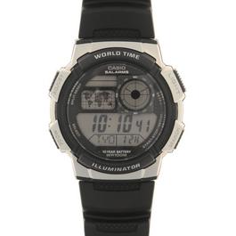 Casio Collection Mens World Time Alarm Chronograph Watch