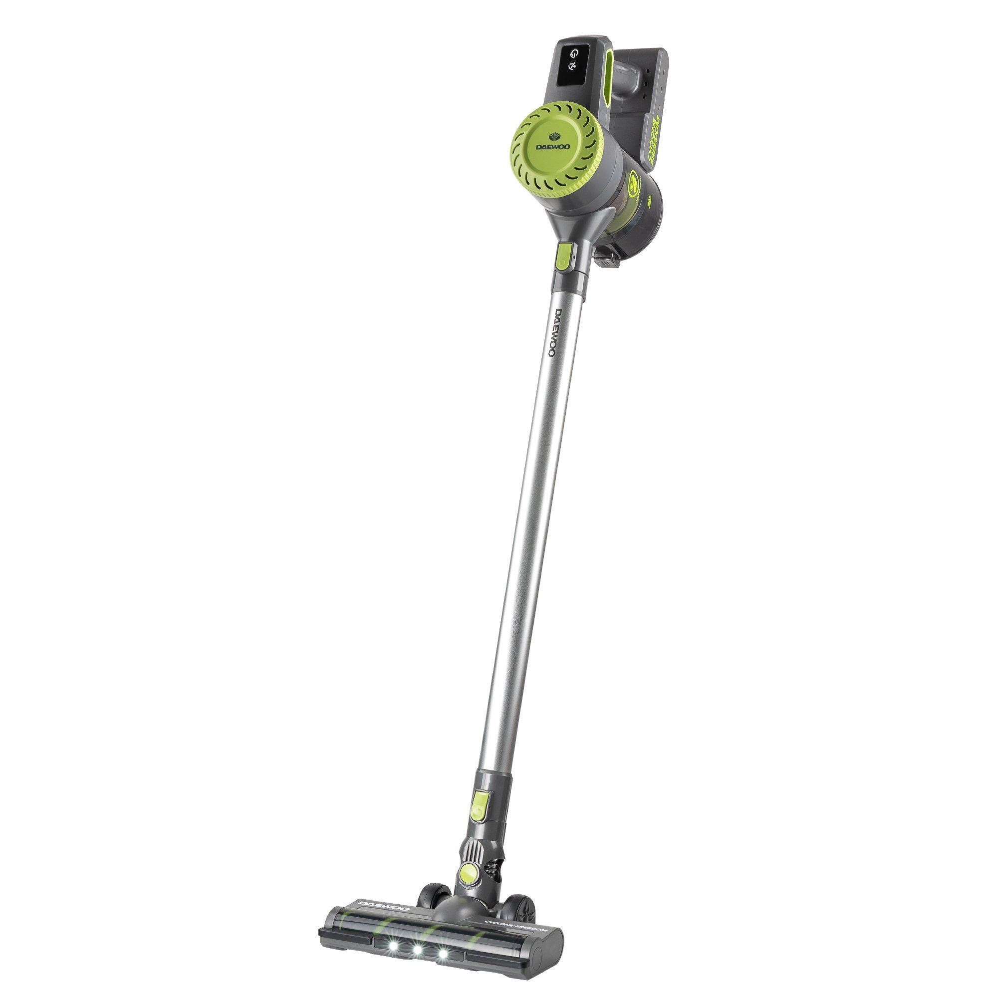 Daewoo Electricals  Cyclone Freedom 2In1 Cyclonic Stick Handheld Vacuum - Silver
