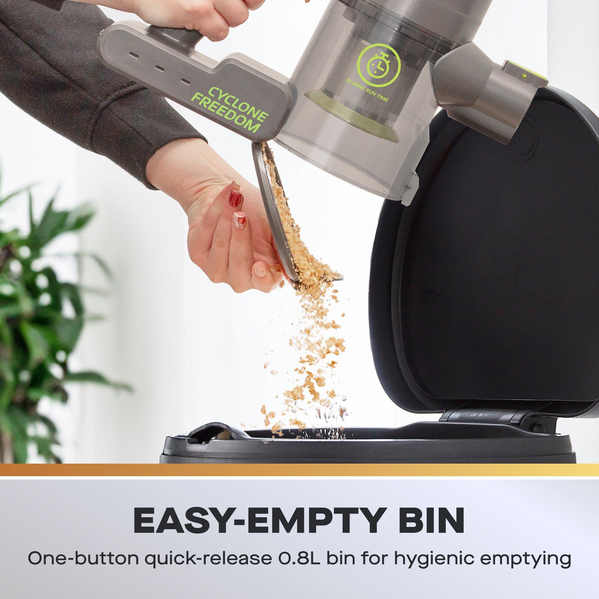 Silver - Daewoo Electricals - Cyclone Freedom 2in1 Cyclonic Stick Handheld Vacuum - 5