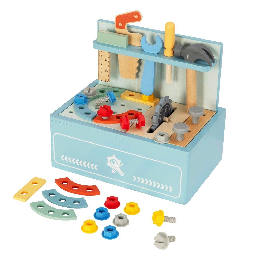 Wood - Tooky Toy - Wooden Tool Case - 1