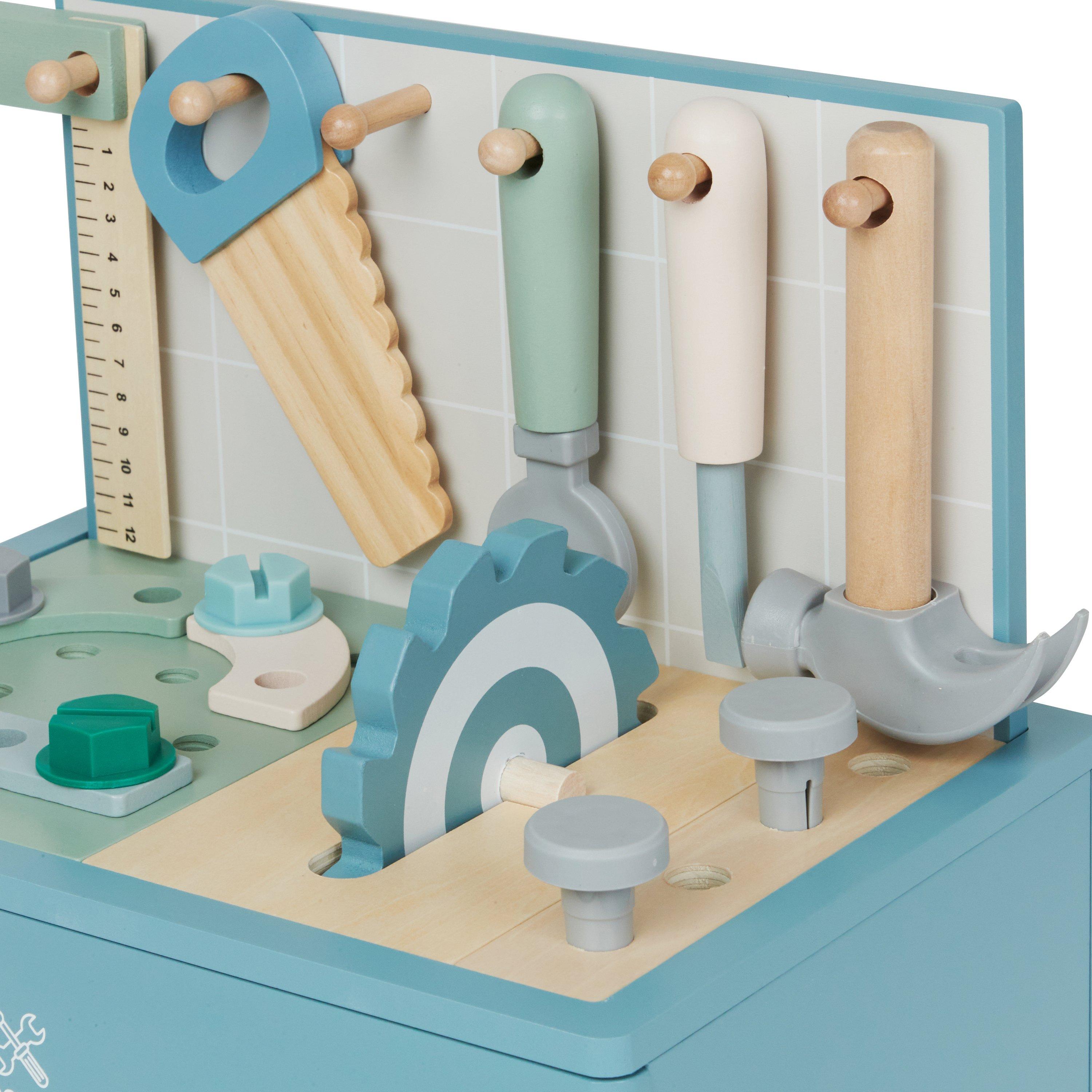 Wood - Tooky Toy - Wooden Tool Case - 8