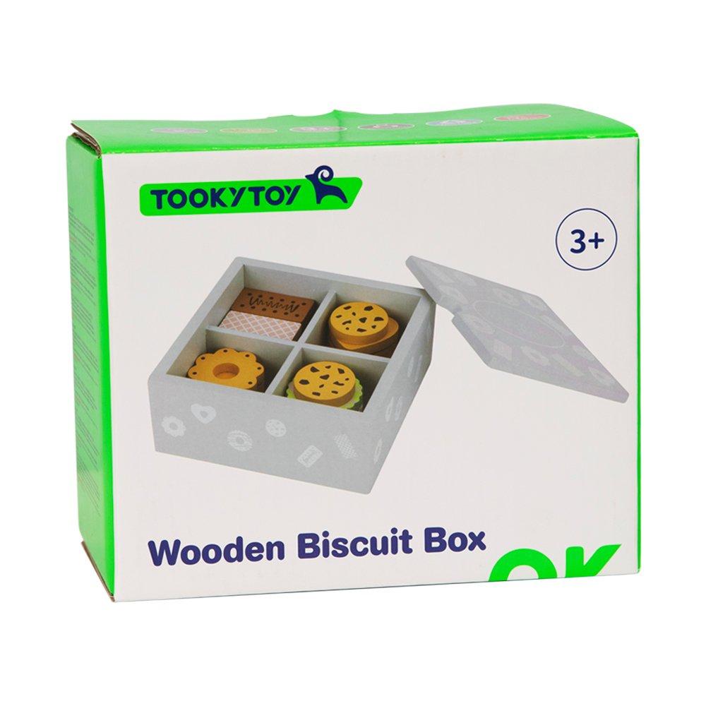 Multi - Tooky Toy - Wooden Biscuit Box - 5