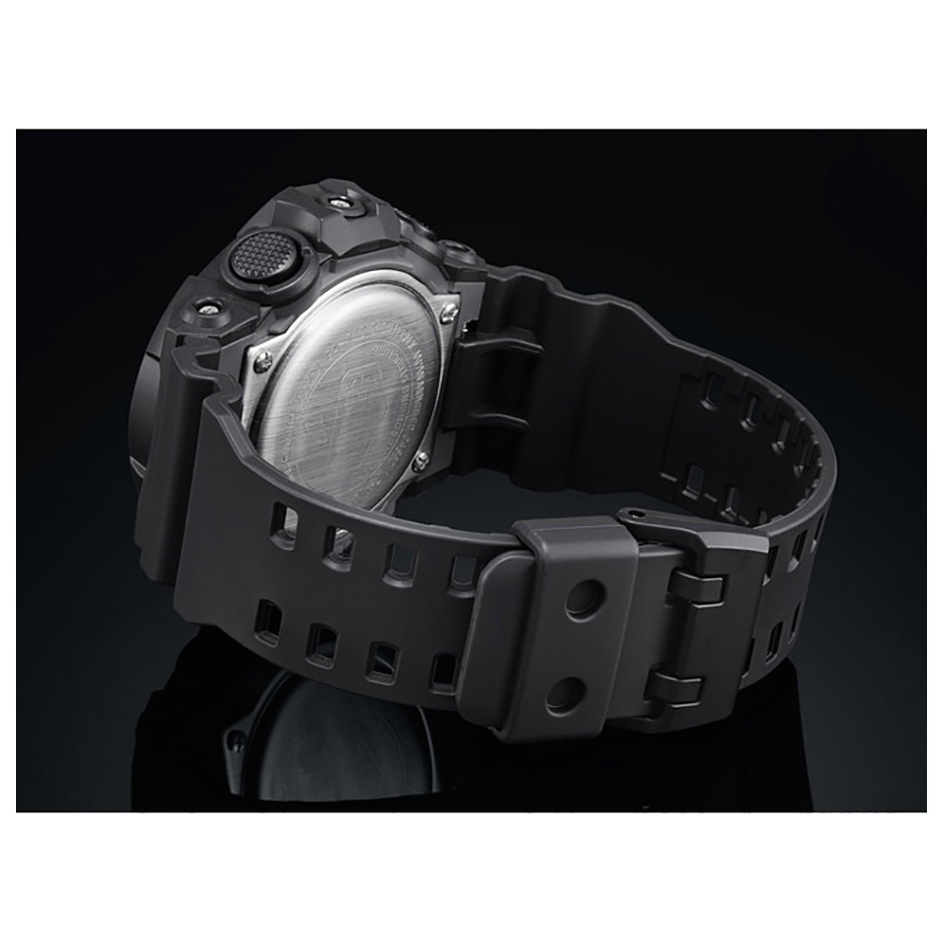 Black - Casio - Mens G Shock Alarm Chronograph Watch - 2