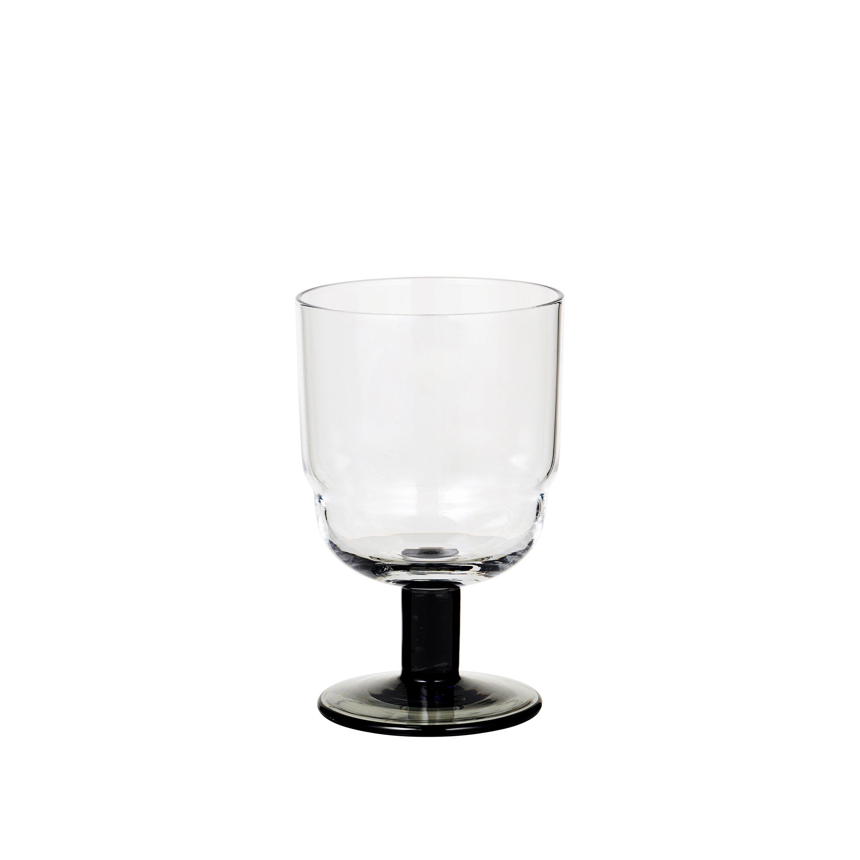 Clear/Smoke - Broste Copenhagen - Nordic White Wine Glass - Set of 4 - 1