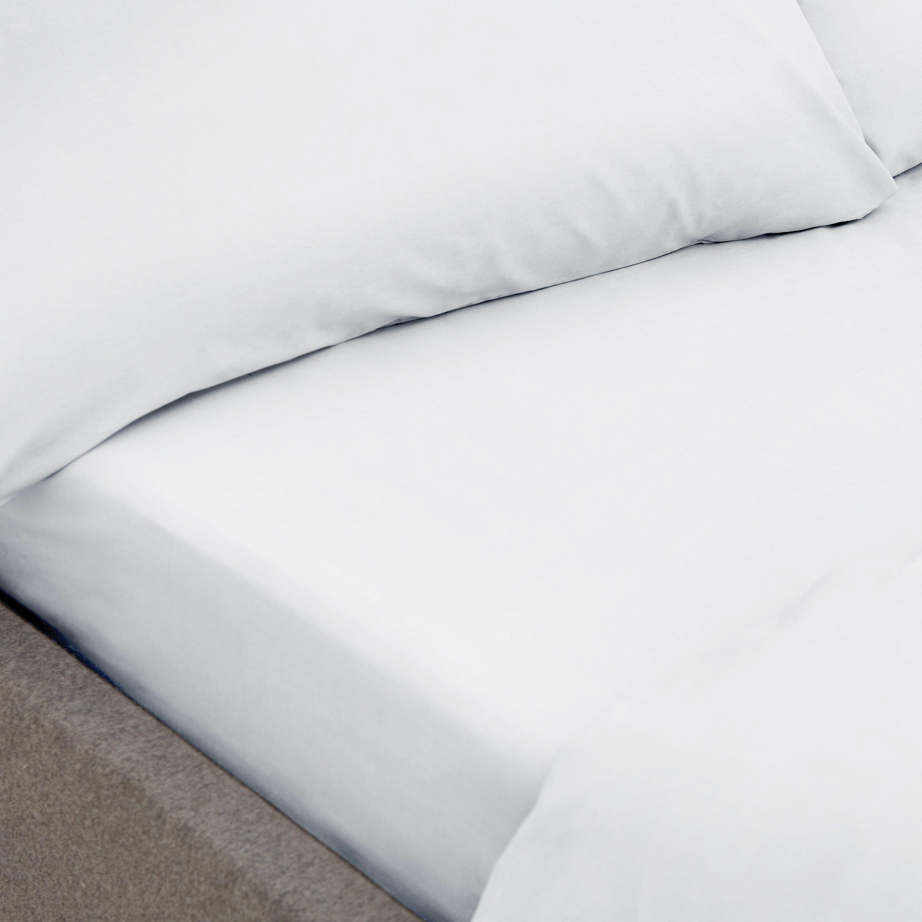 Wit - Jack Wills - 100% Cotton 200 Thread Count Deep Fitted Sheet - 1