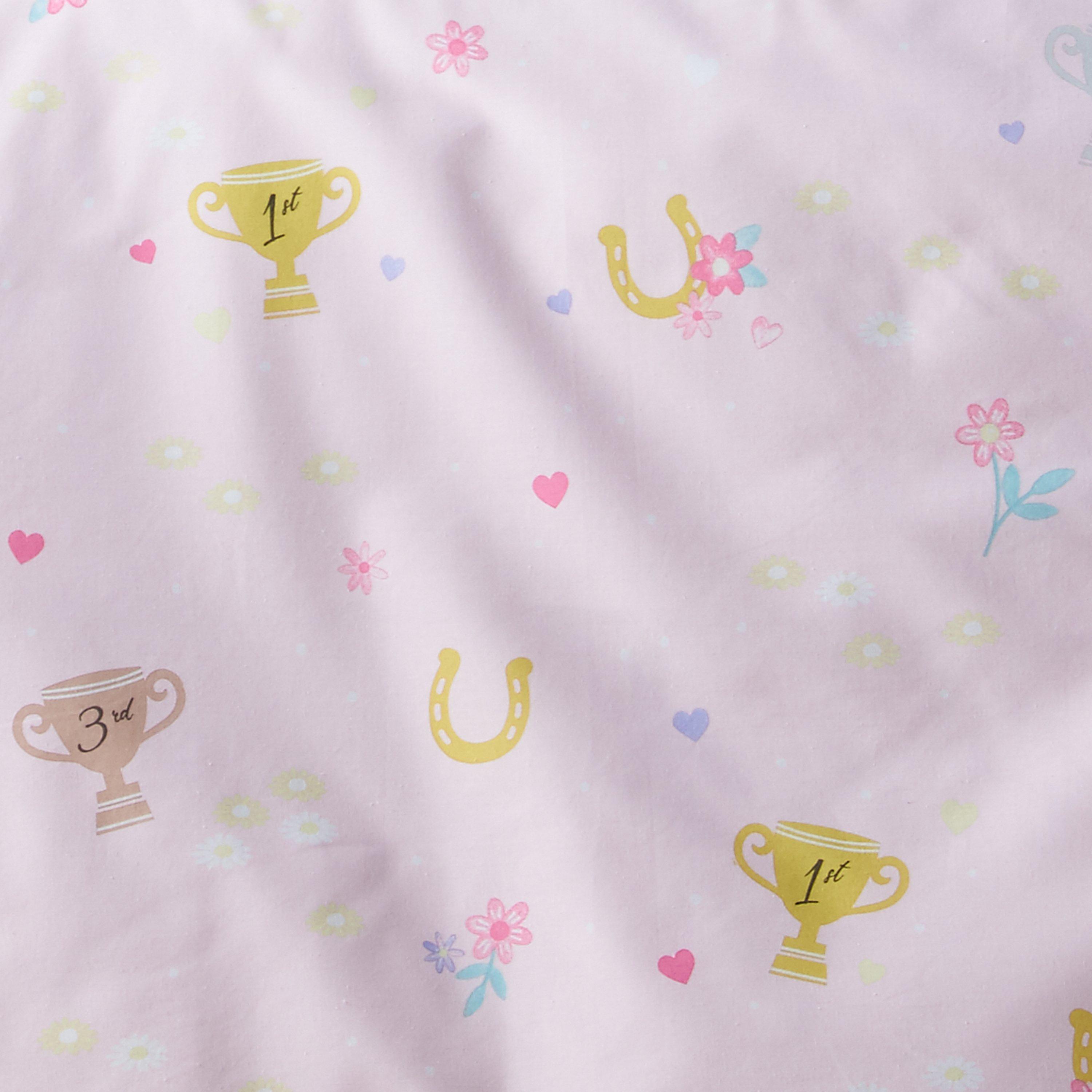 Catherine Lansfield Kids Happy Horses Flat and Fitted Sheets | FRASERS