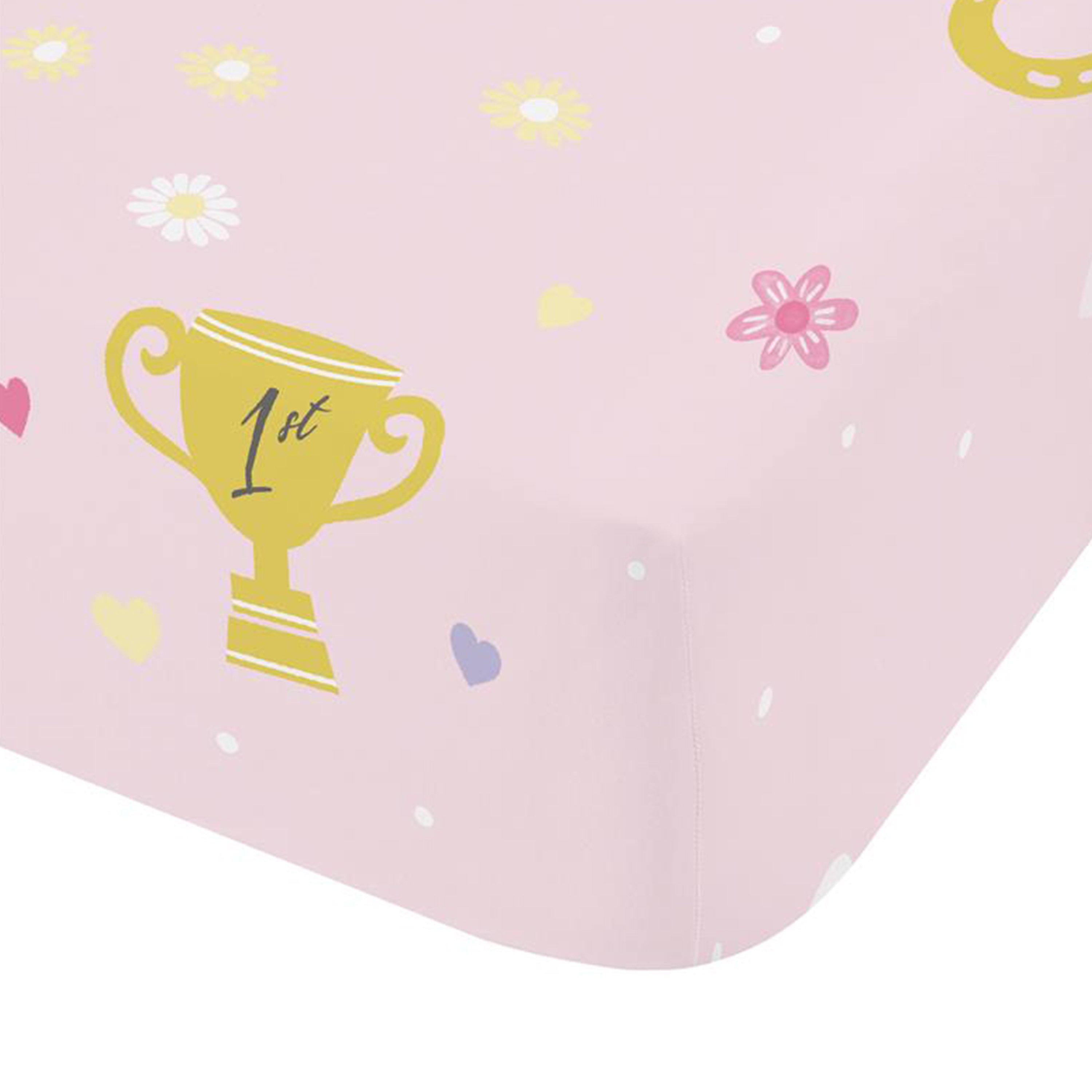 Catherine Lansfield Kids Happy Horses Flat and Fitted Sheets | FRASERS