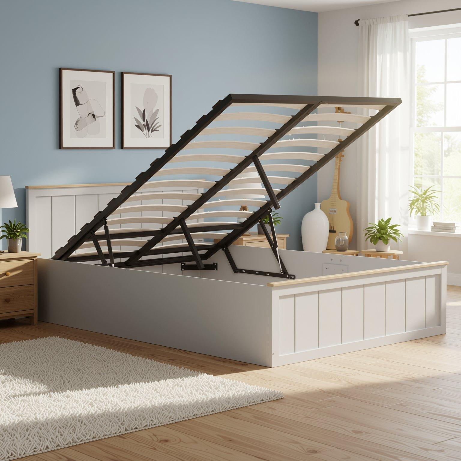 Grau - Jack Wills - Lancaster Double Ottoman Bed - 2