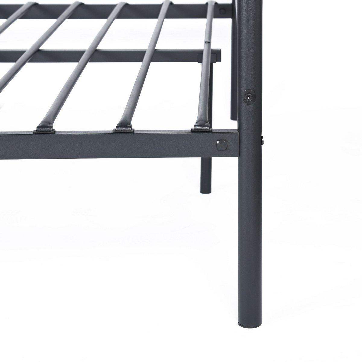 Black - Floordirekt KG - SANE Black Metal Bedframe Queen size - 5