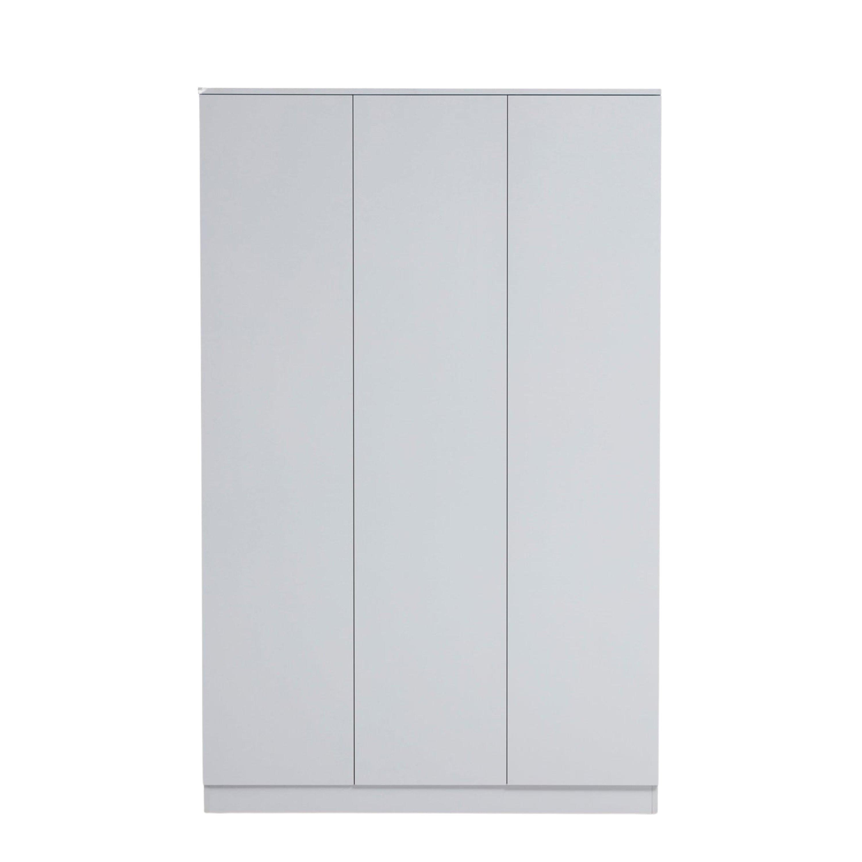 Grey - Jack Wills - Door 3-Door Wood Wardrobe - 4