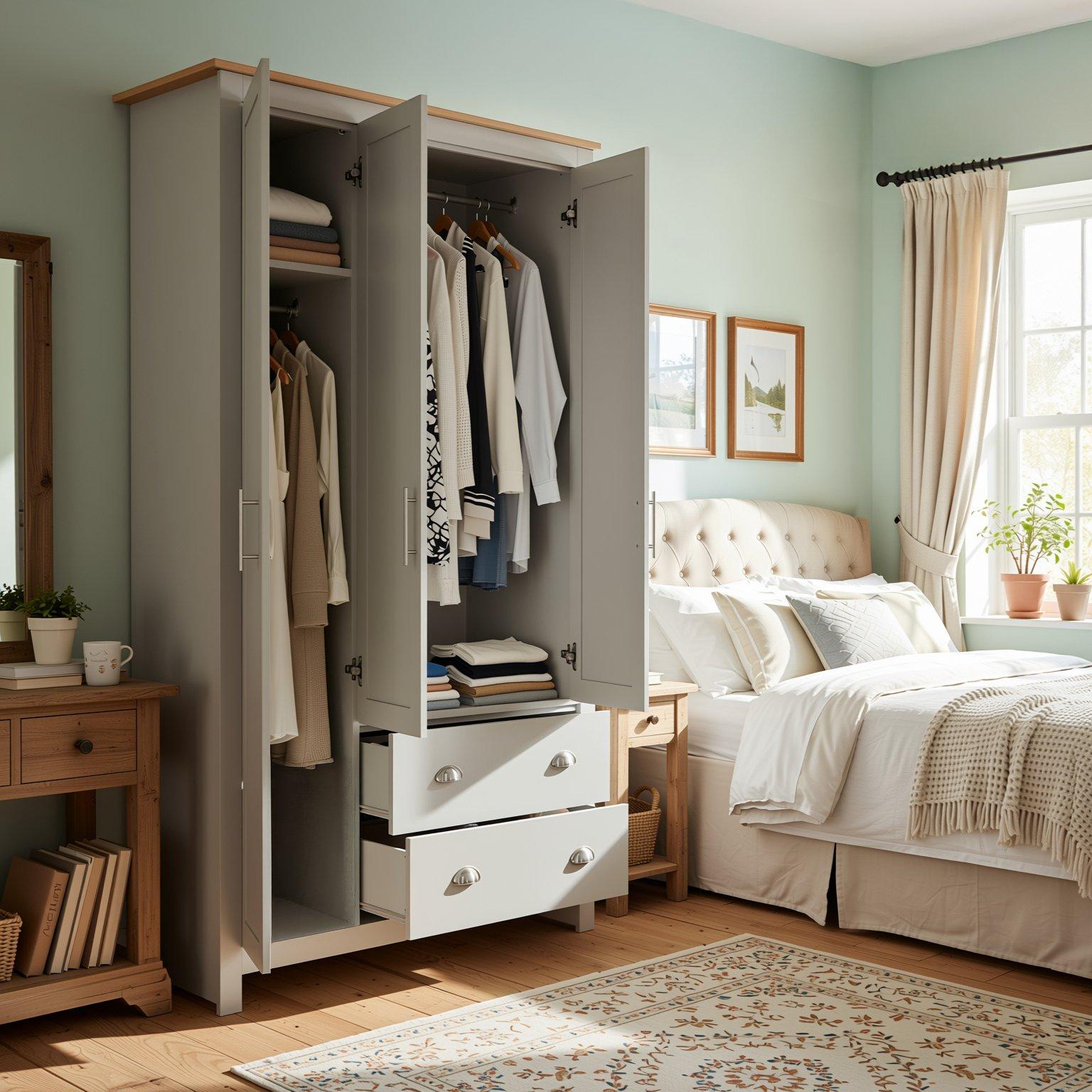 Grey - Jack Wills - Triple Wardrobe - 2