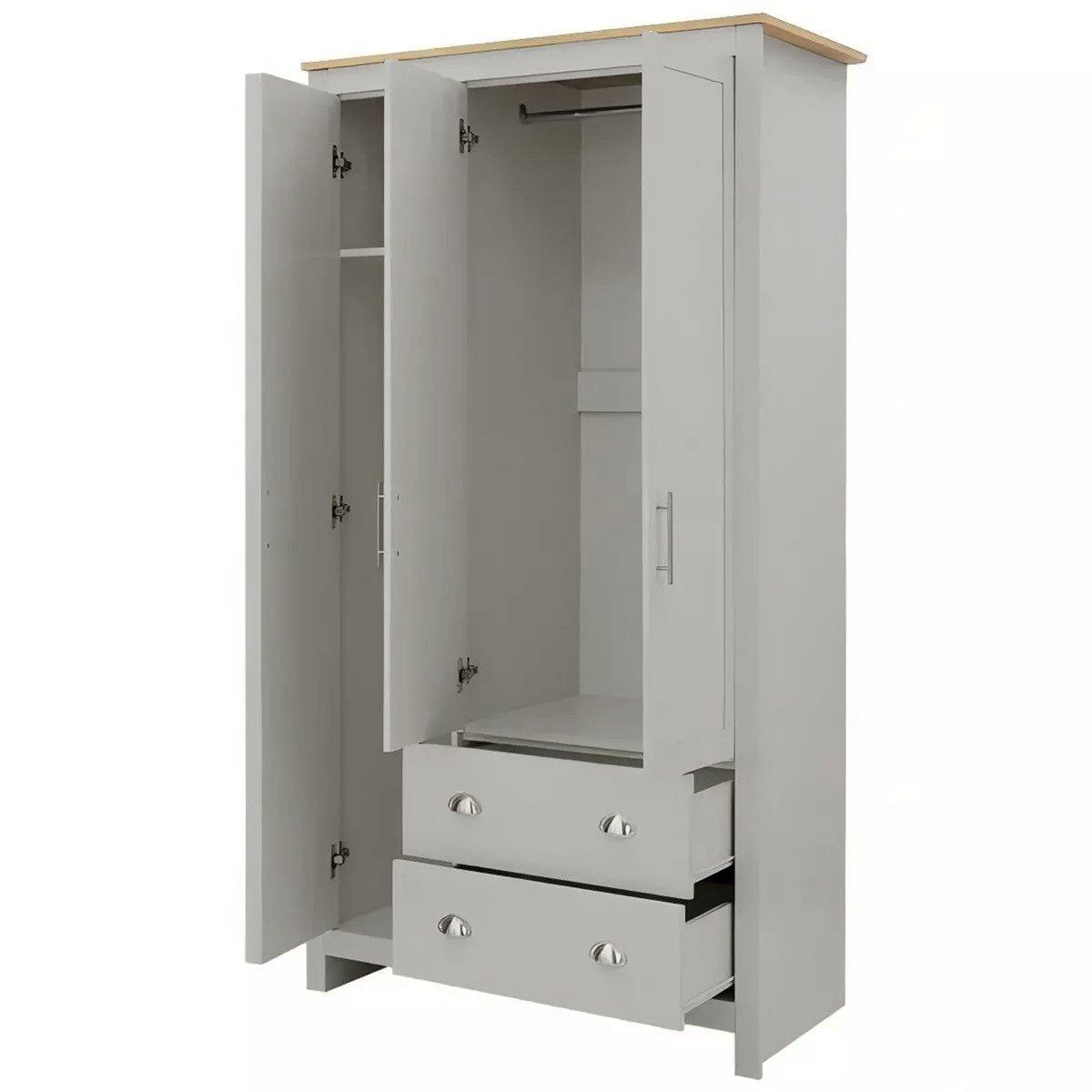 Grey - Jack Wills - Triple Wardrobe - 5