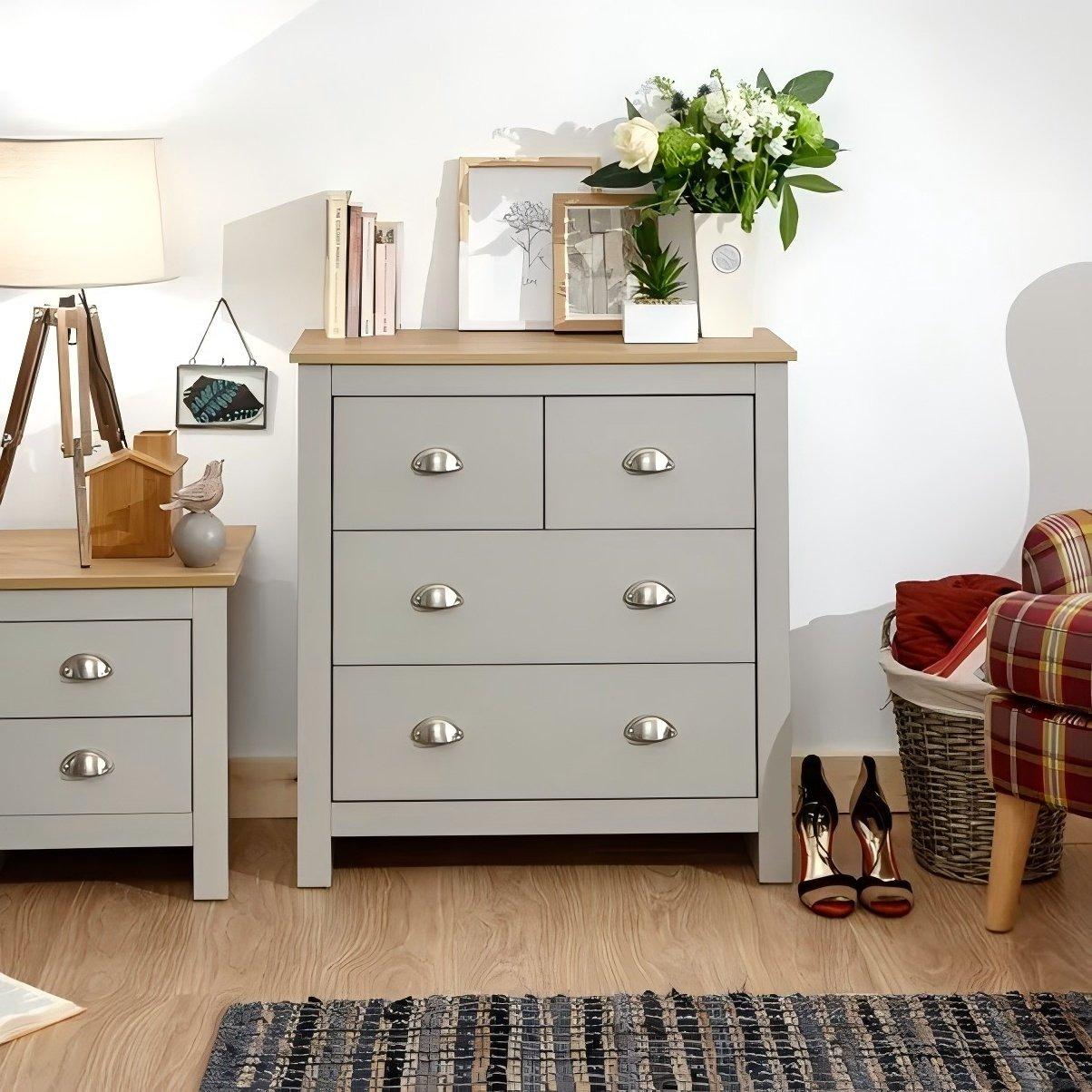 Grey - Jack Wills - Wood Chest of Drawers - 2