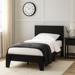 FurnitureR Single Bed Wooden Frame