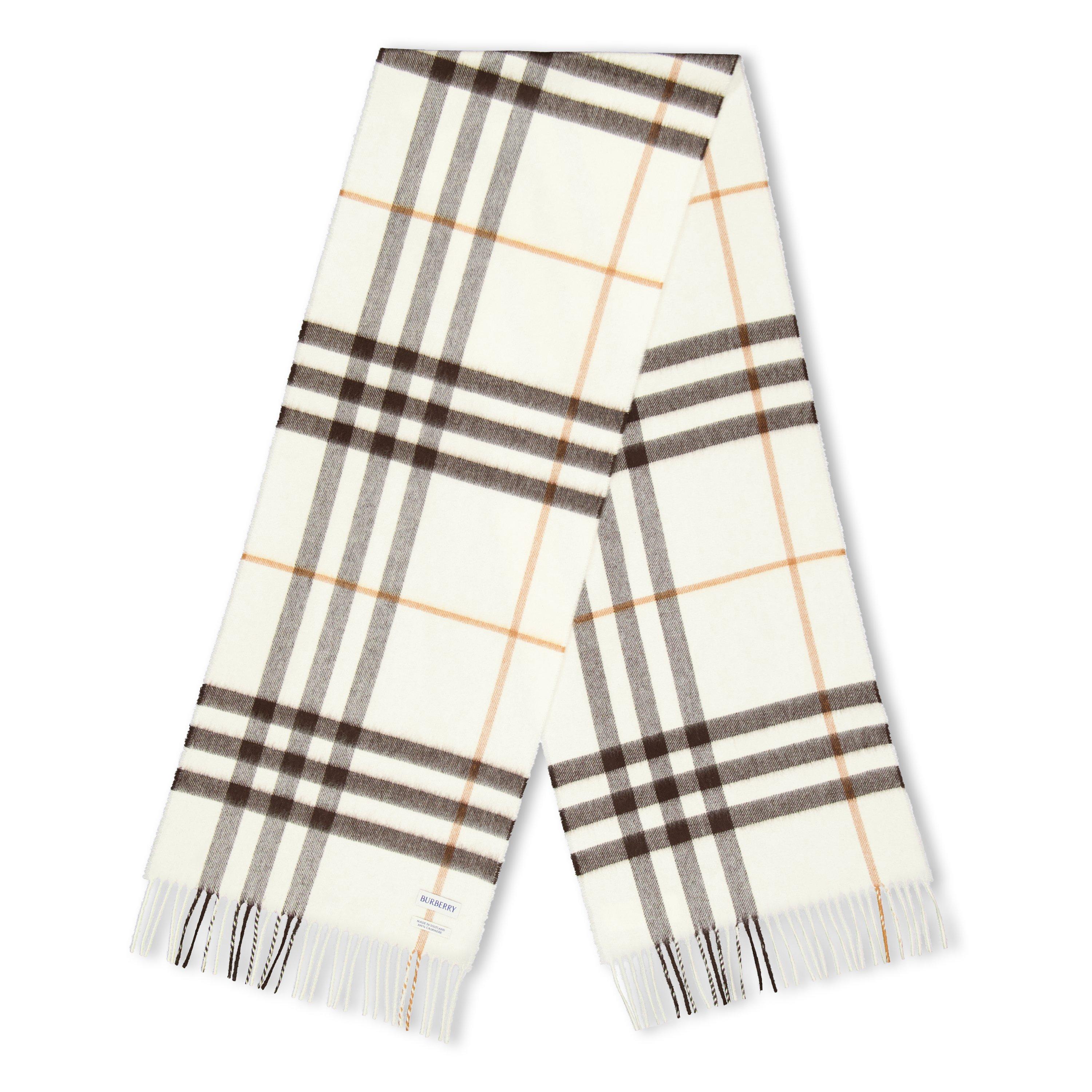Burberry Check Cashmere Scarf