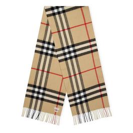 Burberry Unisex Check Cashmere Scarf