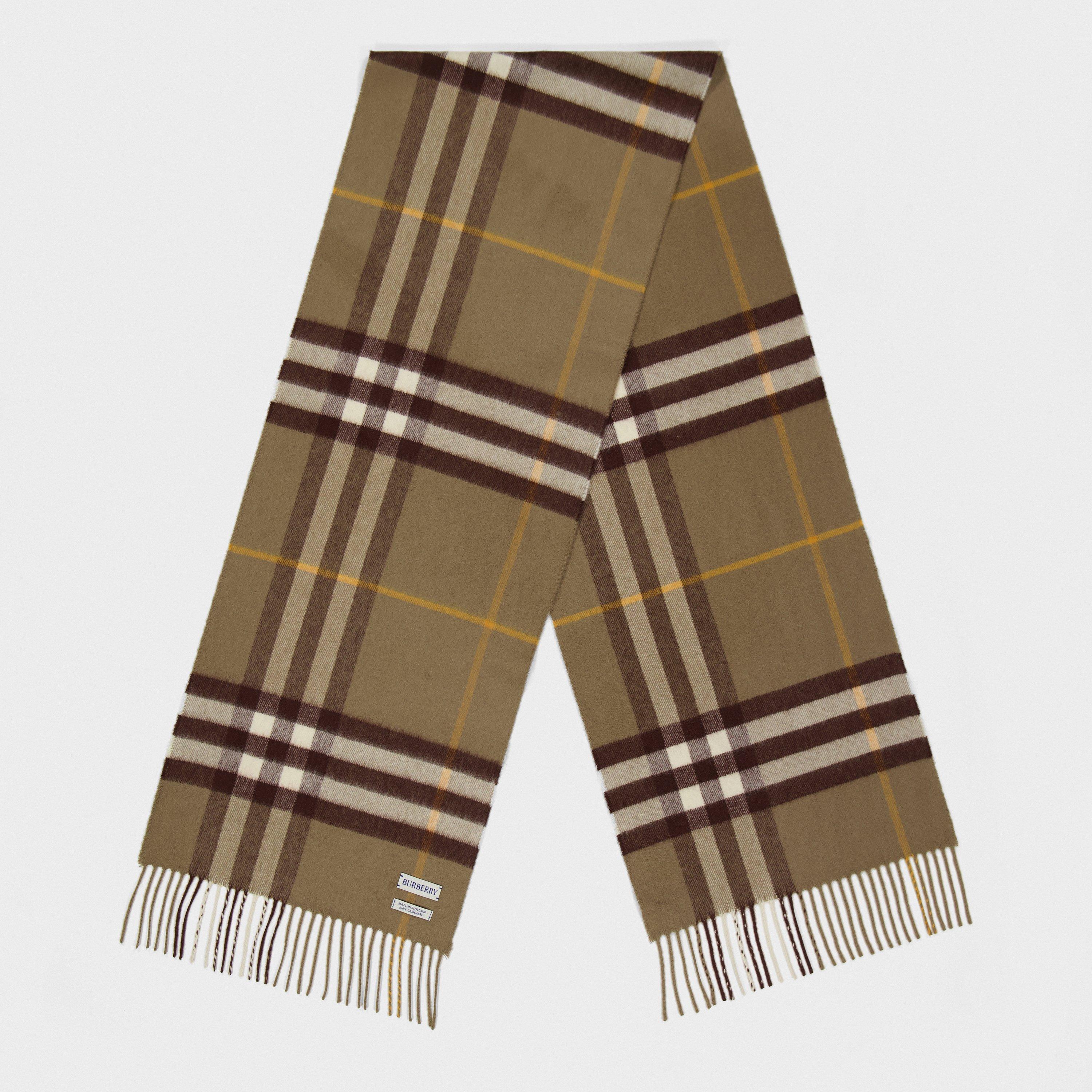 Burberry | Check Cashmere Scarf | Scarves | Cruise Fashion