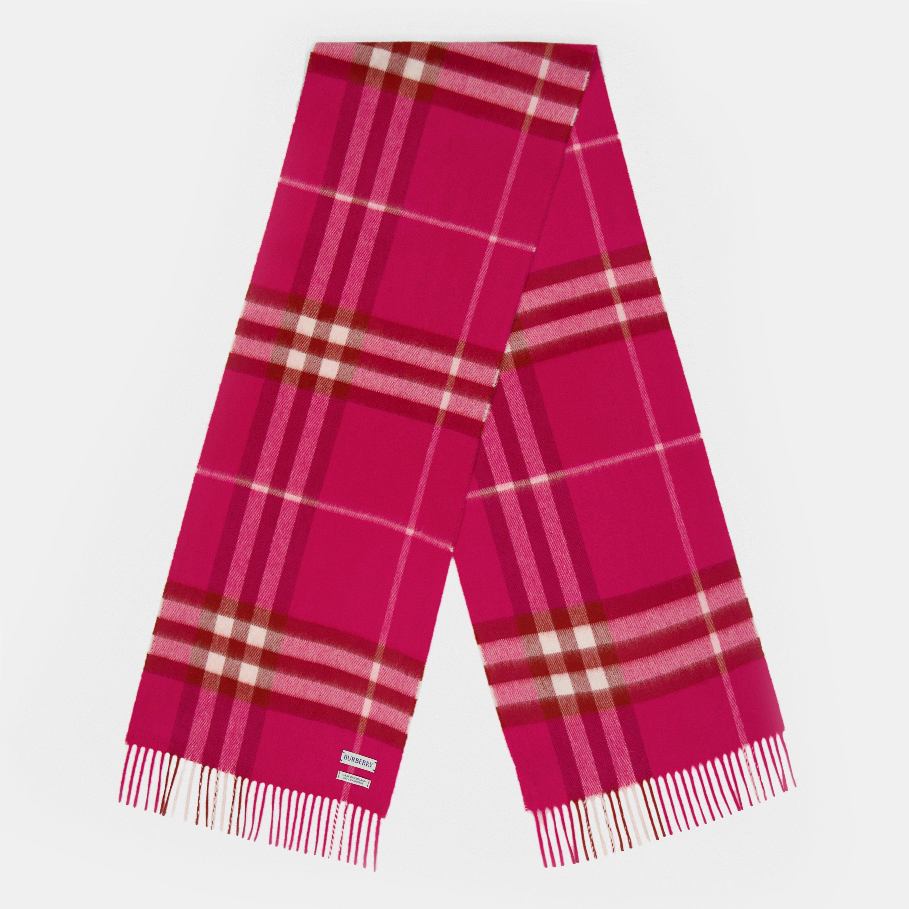 Burberry Check Cashmere Scarf - Jam Pot