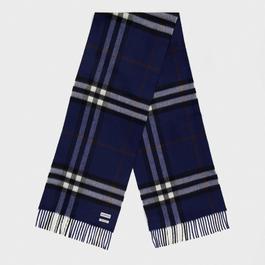 Burberry Unisex Check Cashmere Scarf