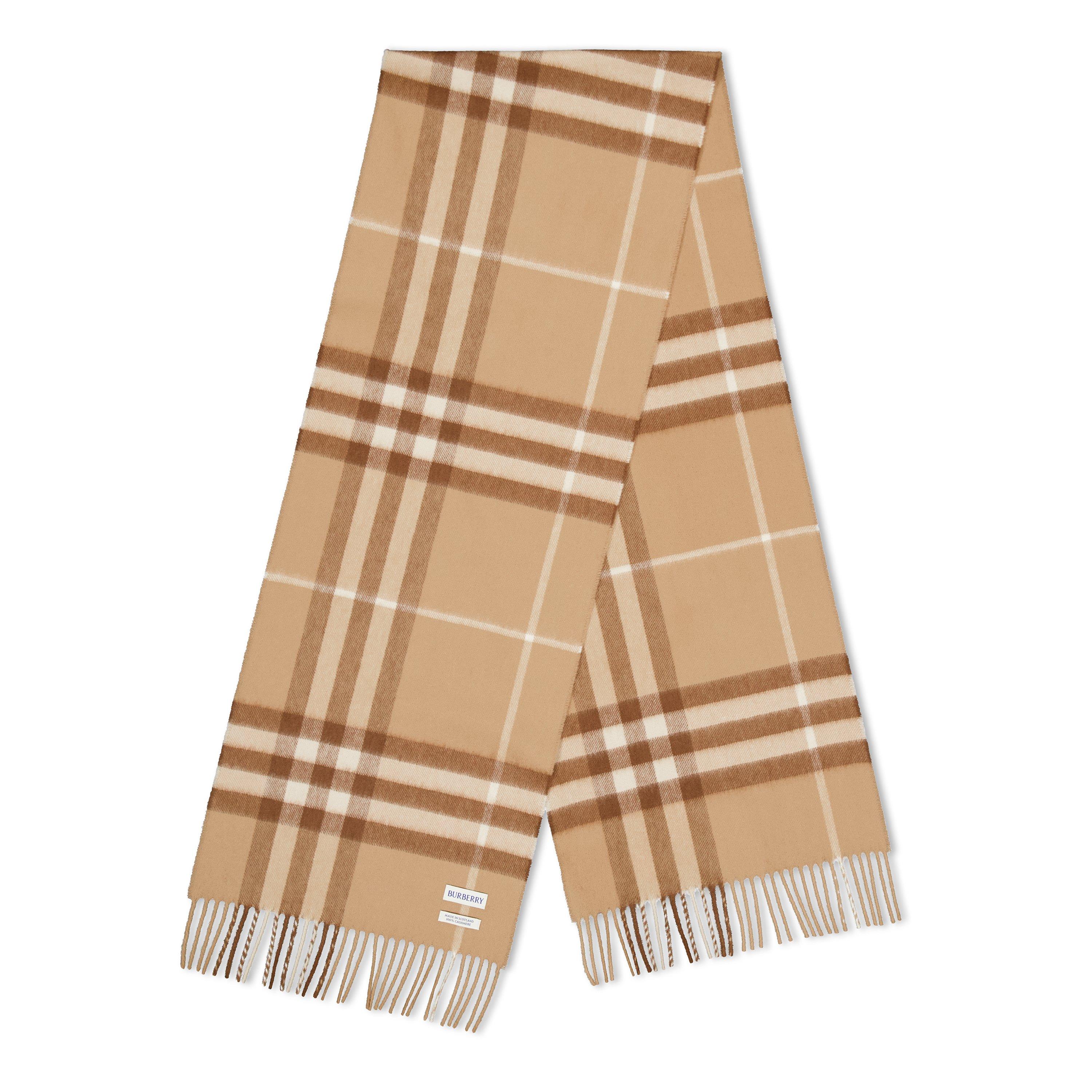 Burberry Check Cashmere Scarf