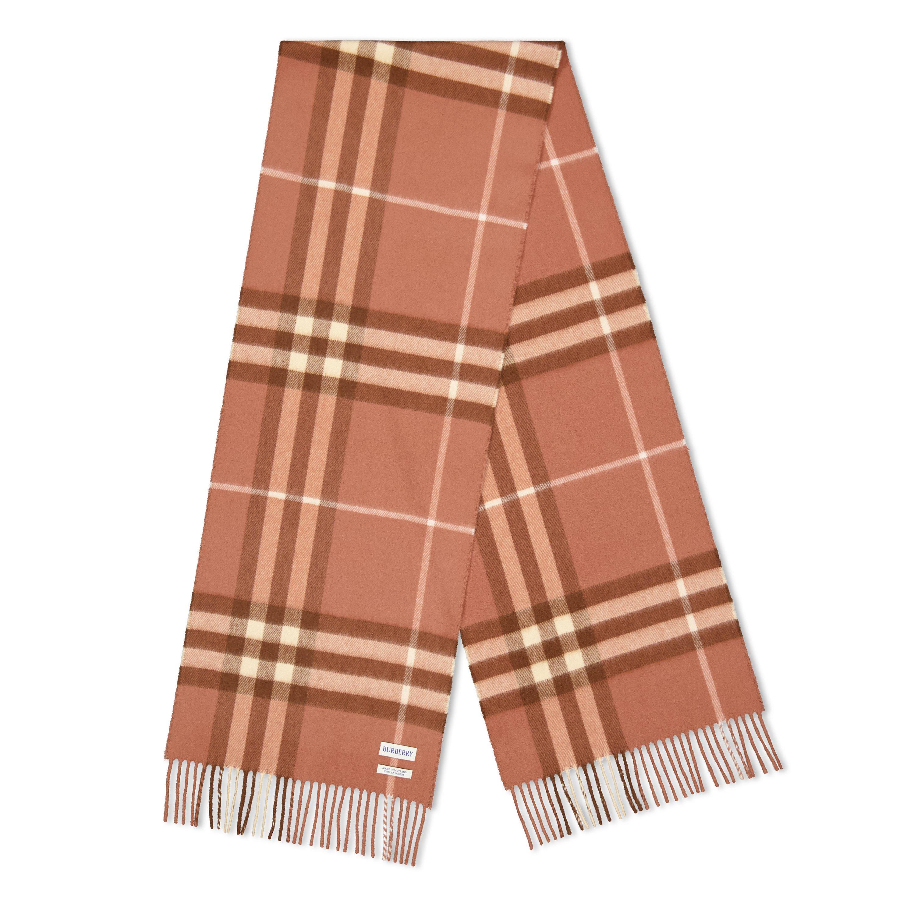 Burberry Check Cashmere Scarf