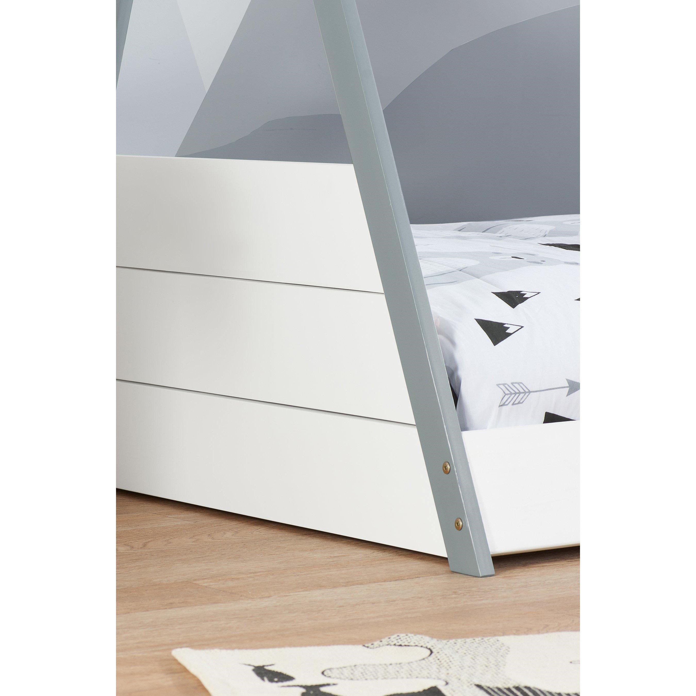 White/Grey - Birlea - Teepee Bed White & Grey - 3