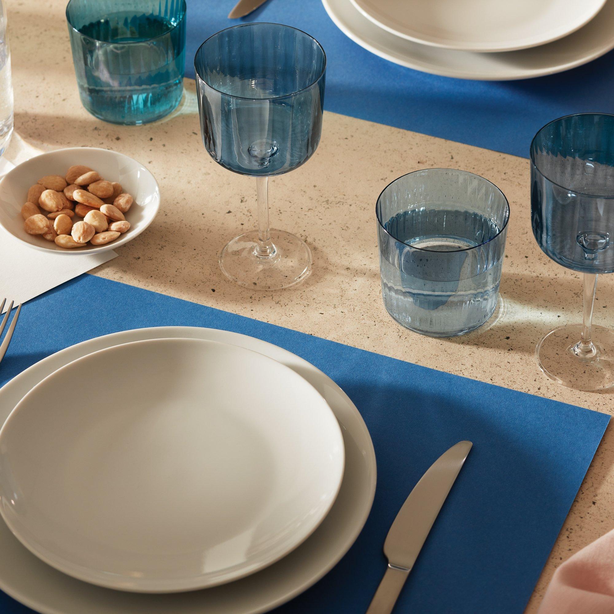 Sapphire - LSA - Gems Set of 4 Wine Glasses - 4