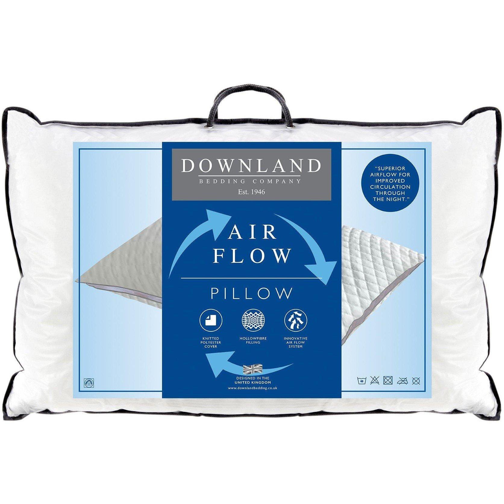 White - Downland - Air Flow Pillow - 1