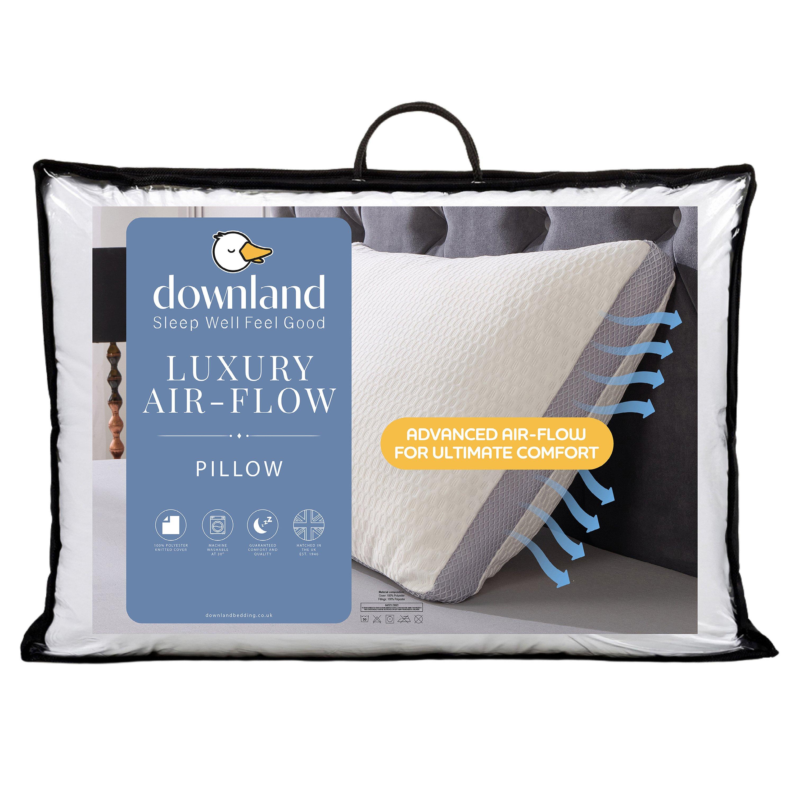 White - Downland - Air Flow Pillow - 1