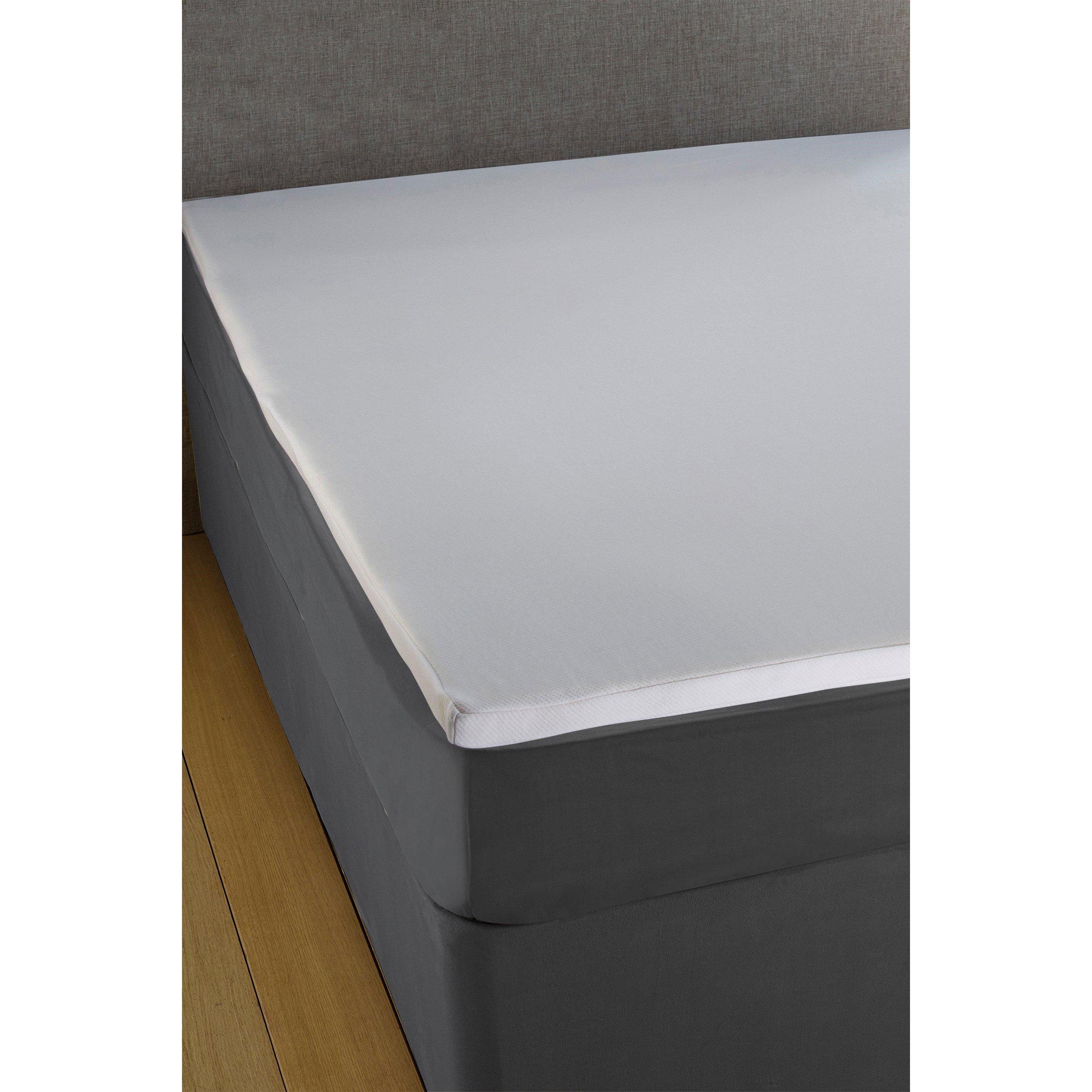 White - Downland - Other Memory Foam Mattress Topper - 3