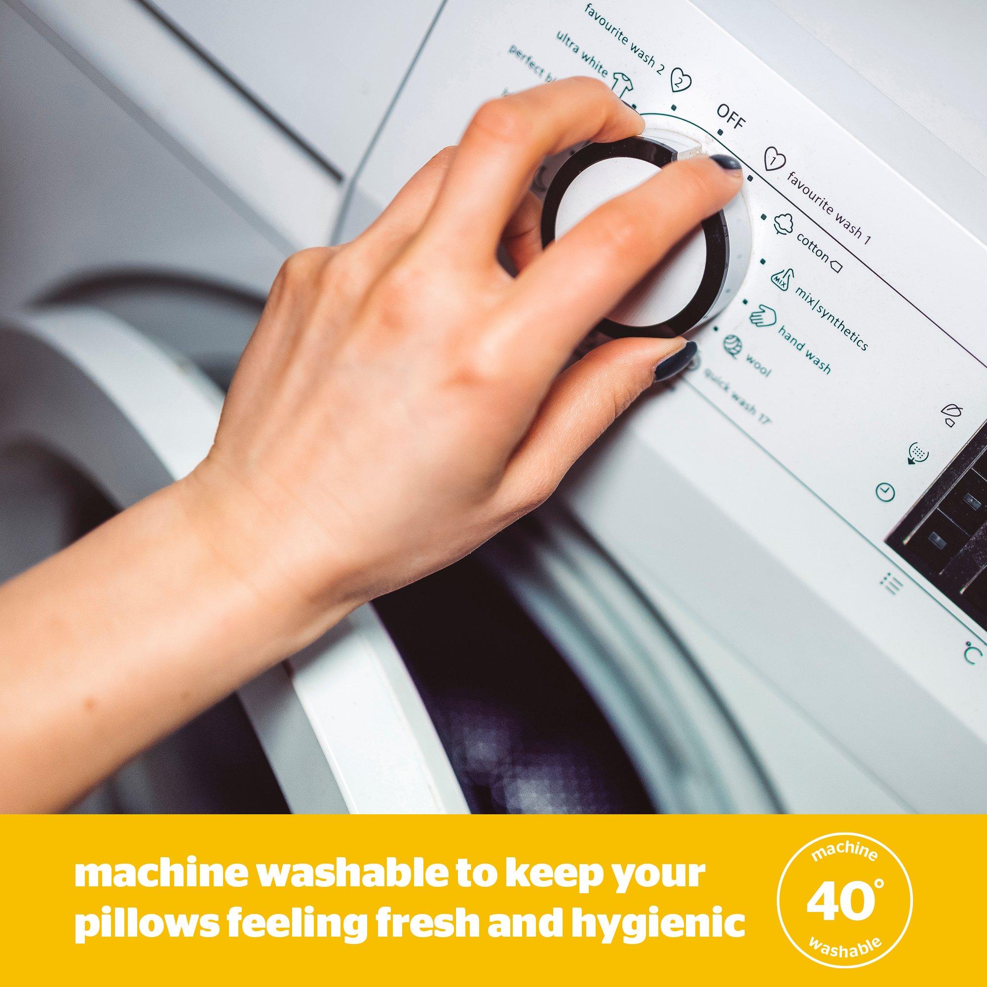 White - Silentnight - Silentnight Essentials Pillow - 2 Pack - 5