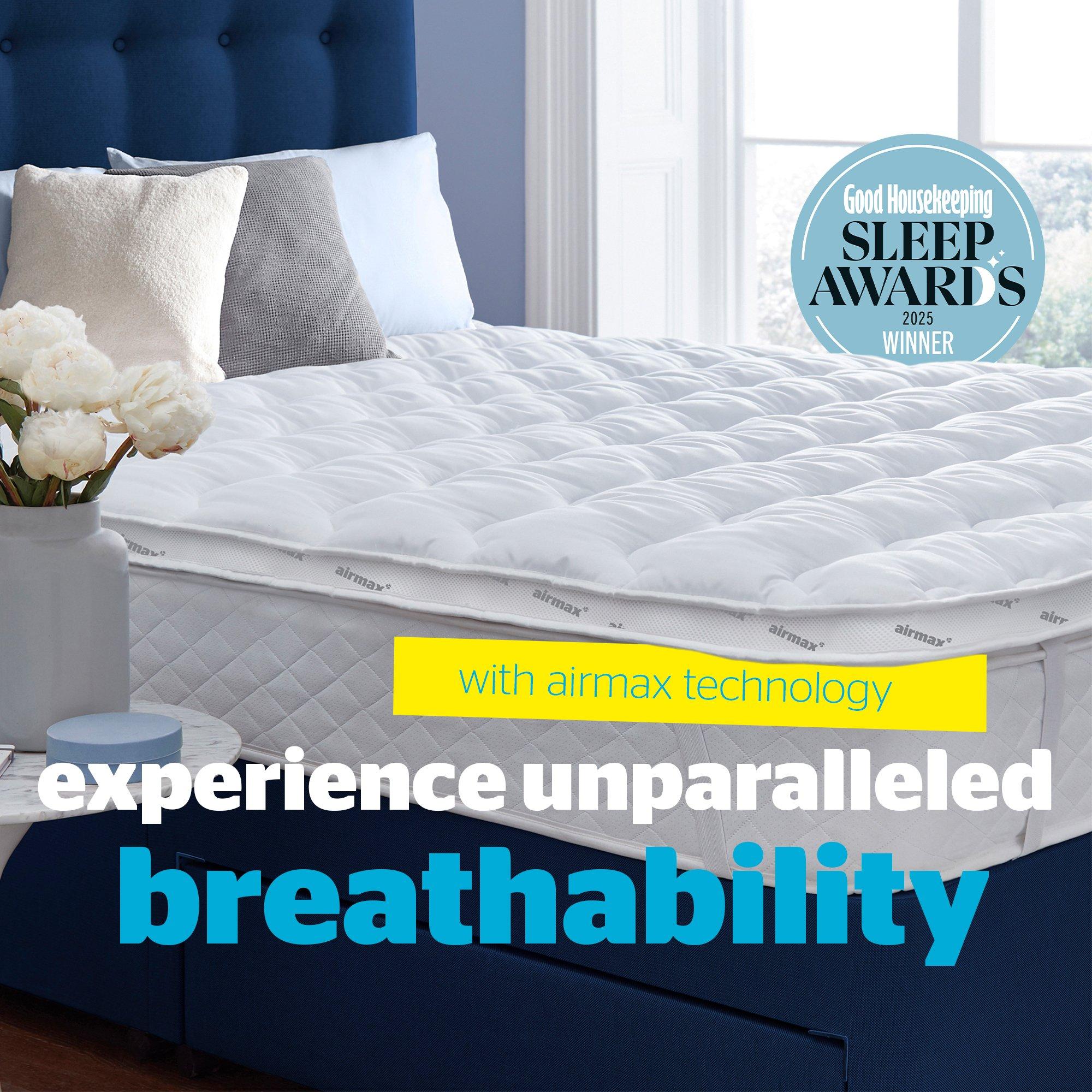 No Colour - Silentnight - Airmax 500 5cm Mattress Topper - 2