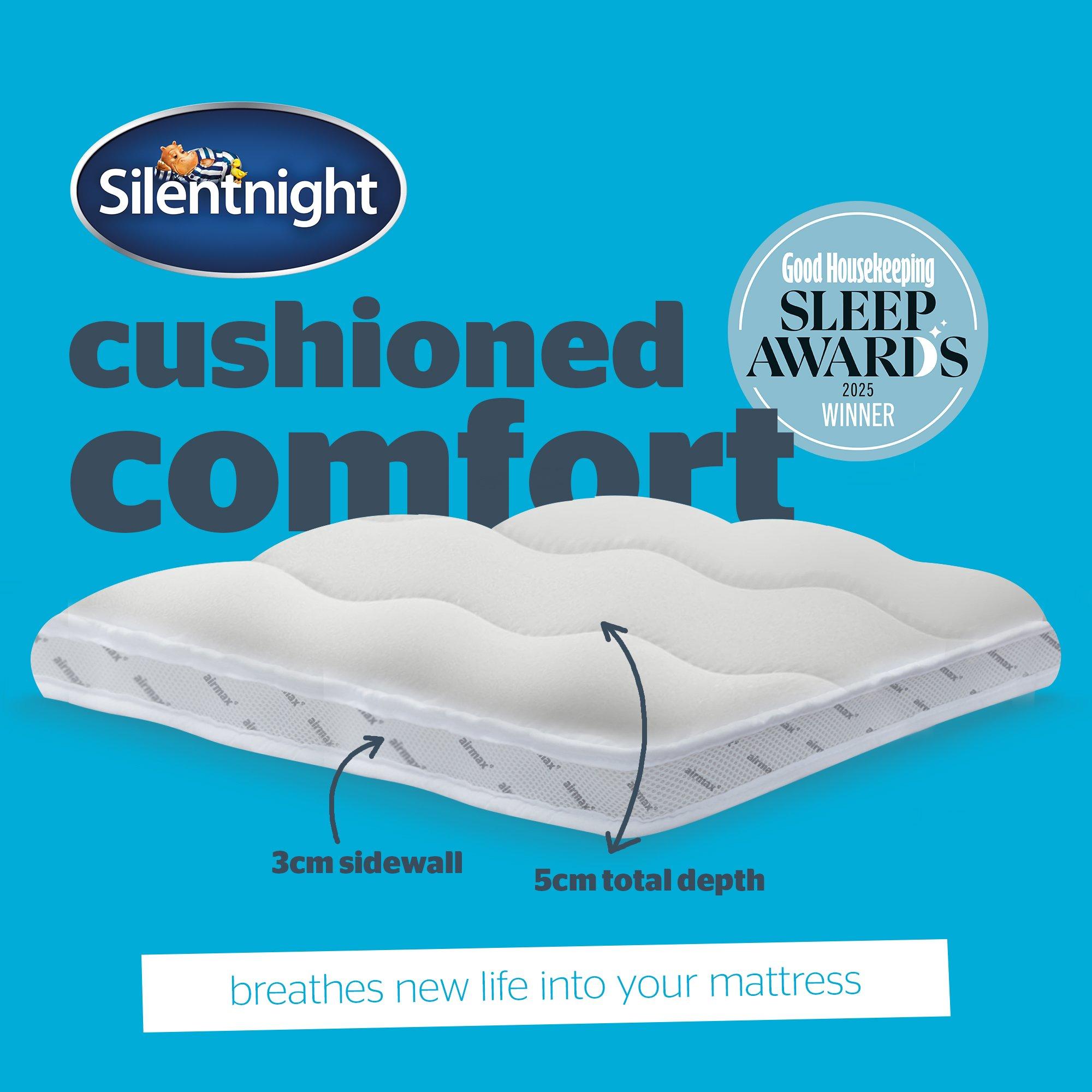 No Colour - Silentnight - Airmax 500 5cm Mattress Topper - 4