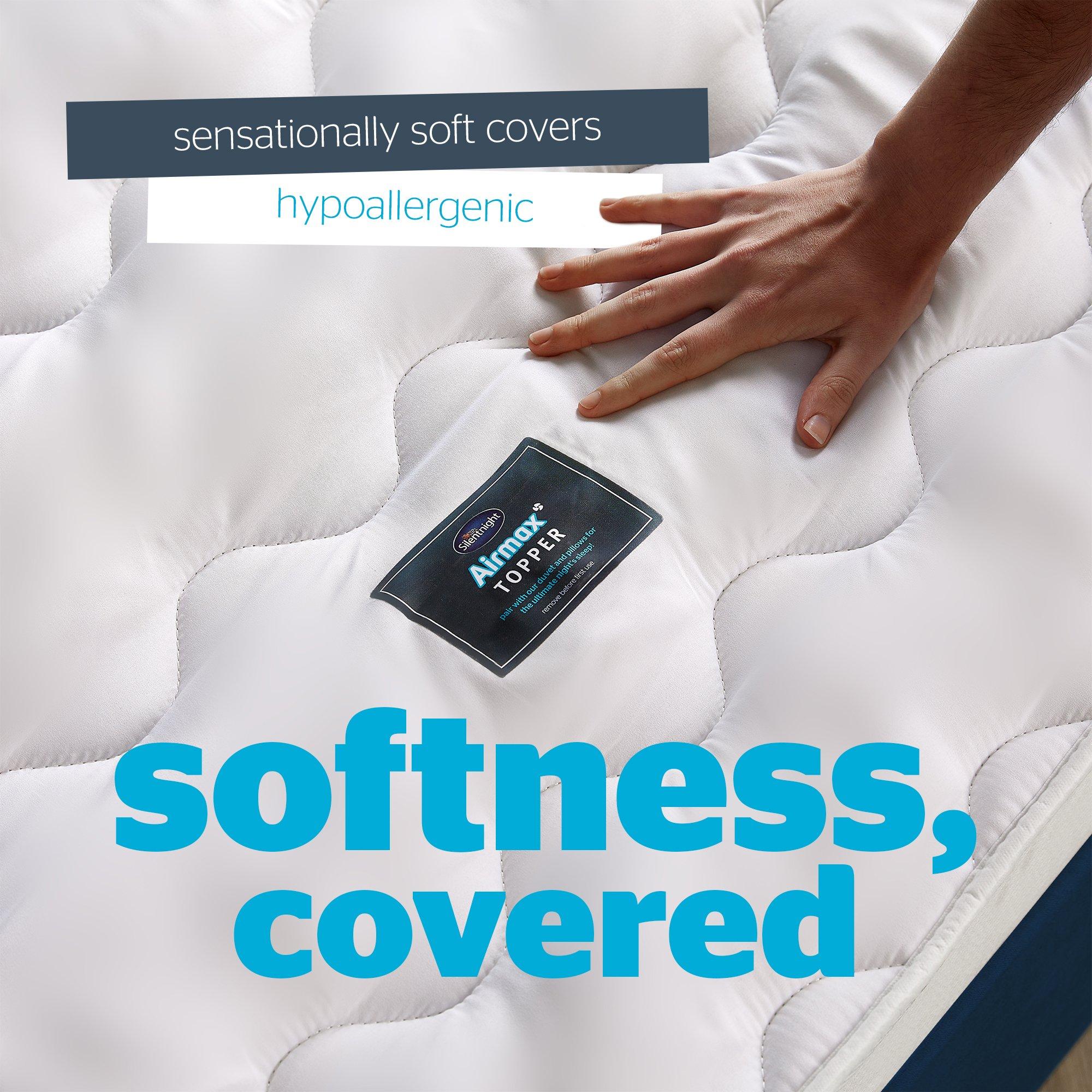 No Colour - Silentnight - Airmax 500 5cm Mattress Topper - 5