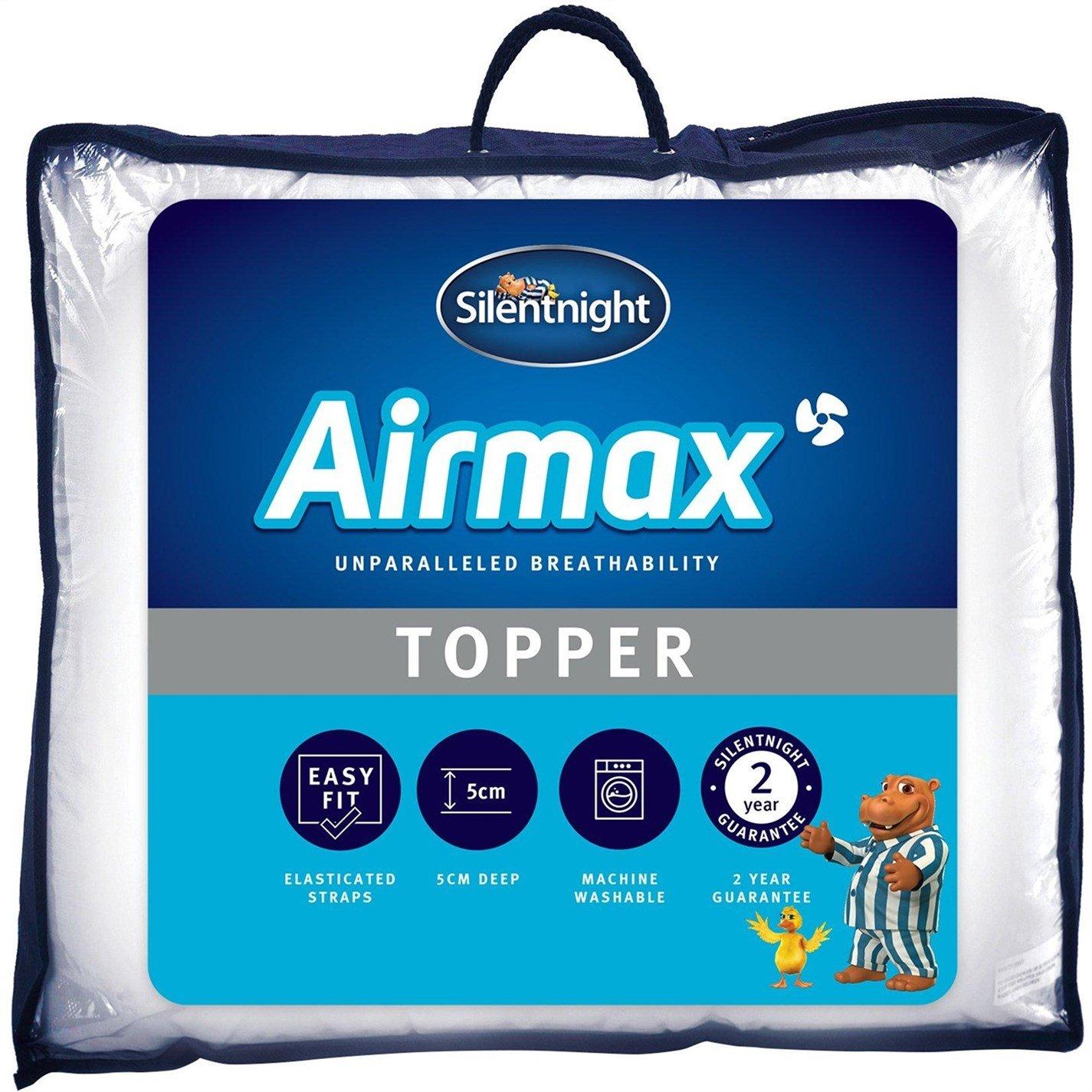 No Colour - Silentnight - Airmax 500 5cm Mattress Topper - 7