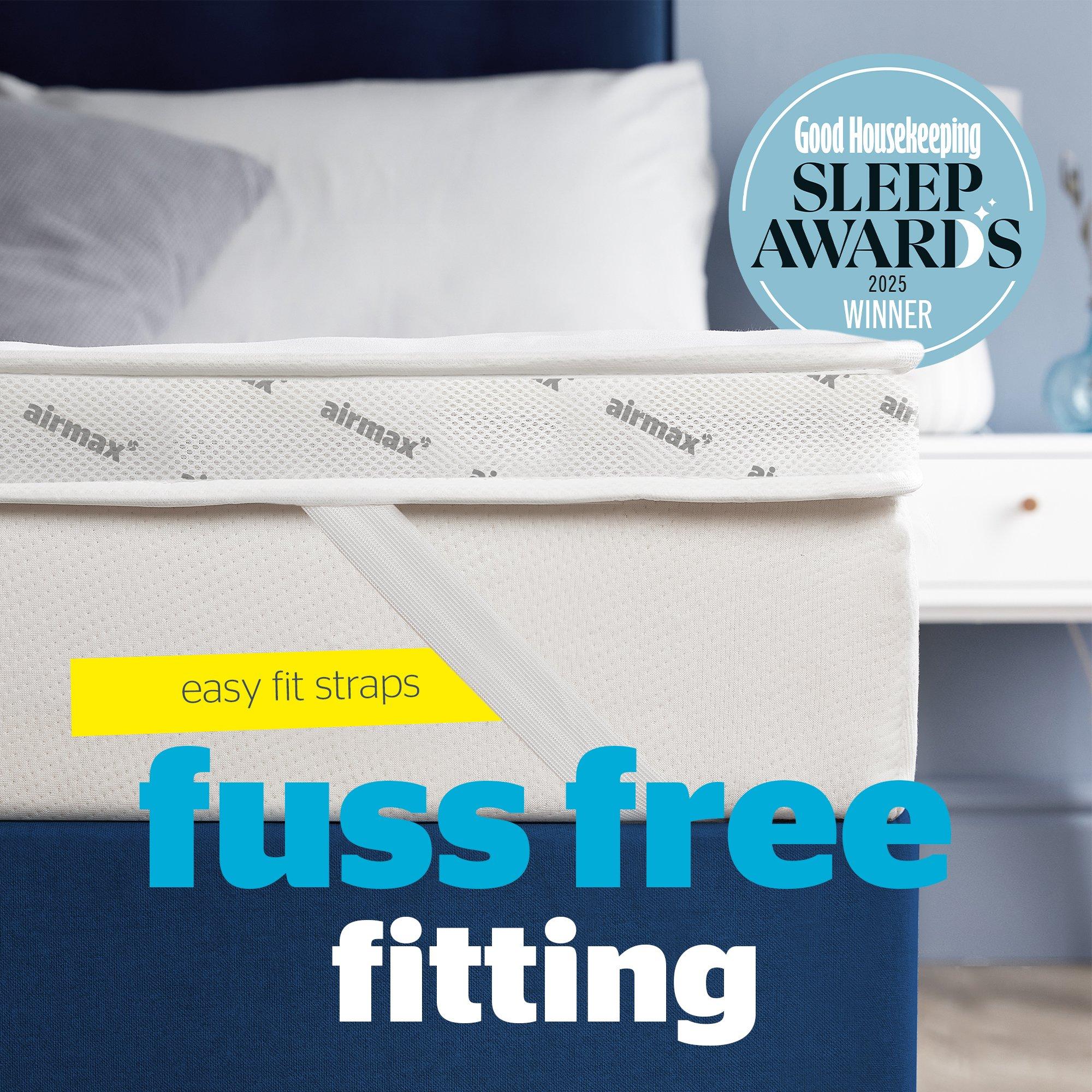 No Colour - Silentnight - Airmax 500 5cm Mattress Topper - 9